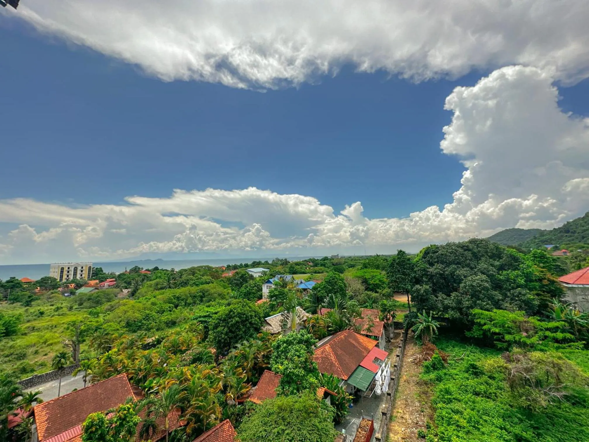 Natural landscape in Summer Resort