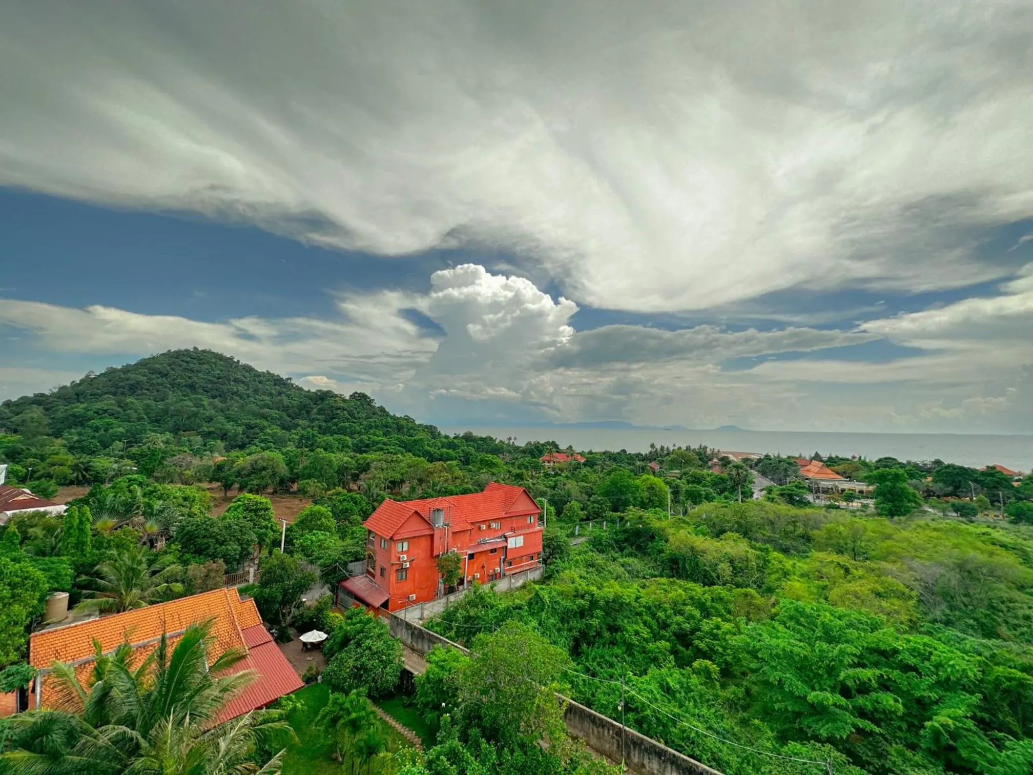 Mountain view in Summer Resort