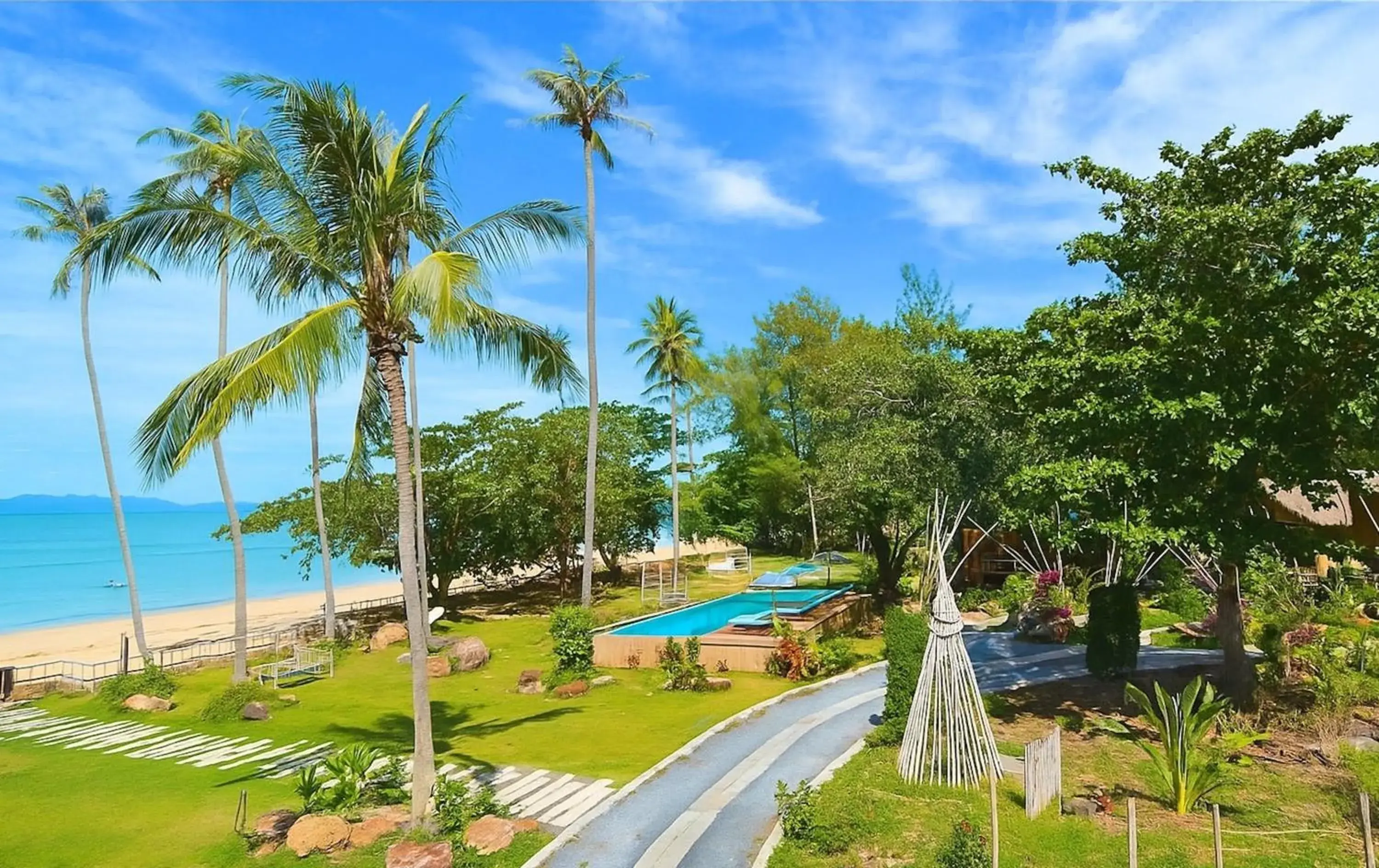 Bird's eye view in Anyavee Krabi Beach Resort Bird's eye view in Anyavee Krabi Beach Resort