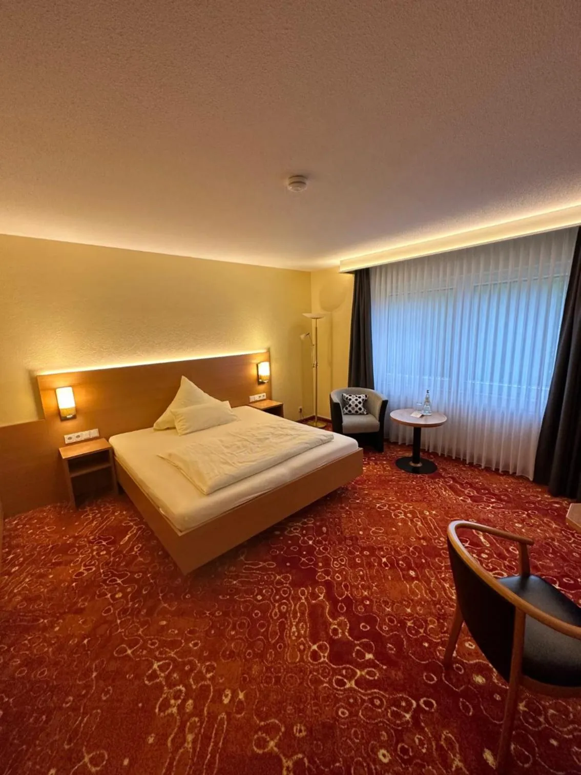 Bed in Hotel Restaurant Fischer