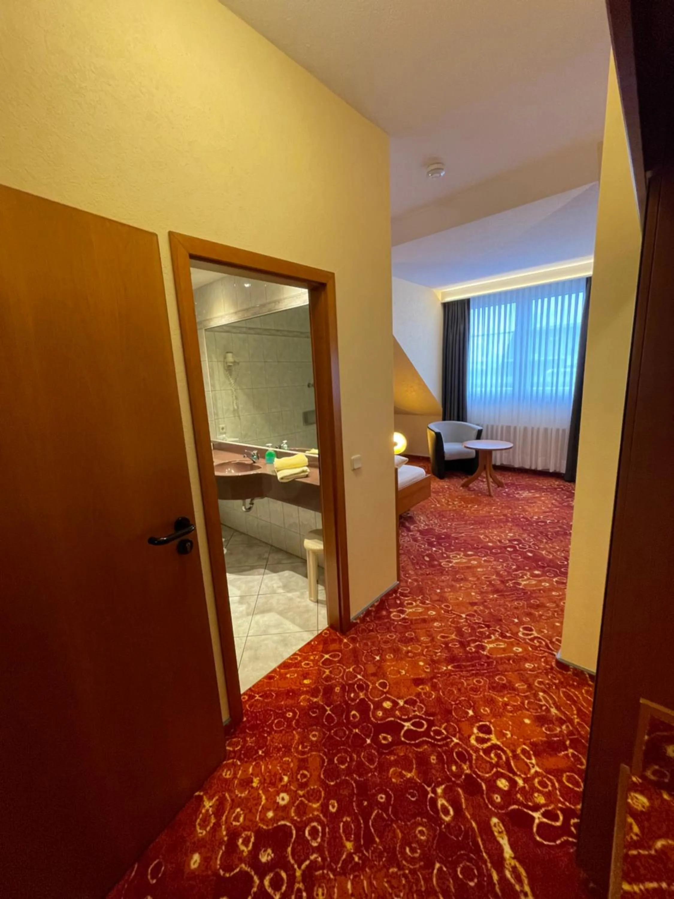 Photo of the whole room, Bed in Hotel Restaurant Fischer