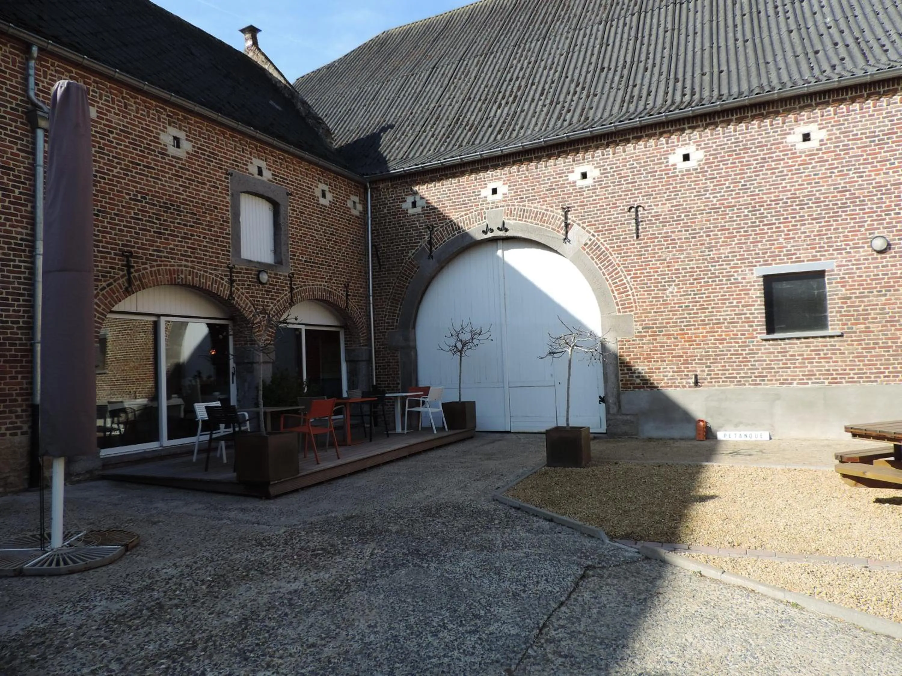 Patio in B&B L'Epicurie