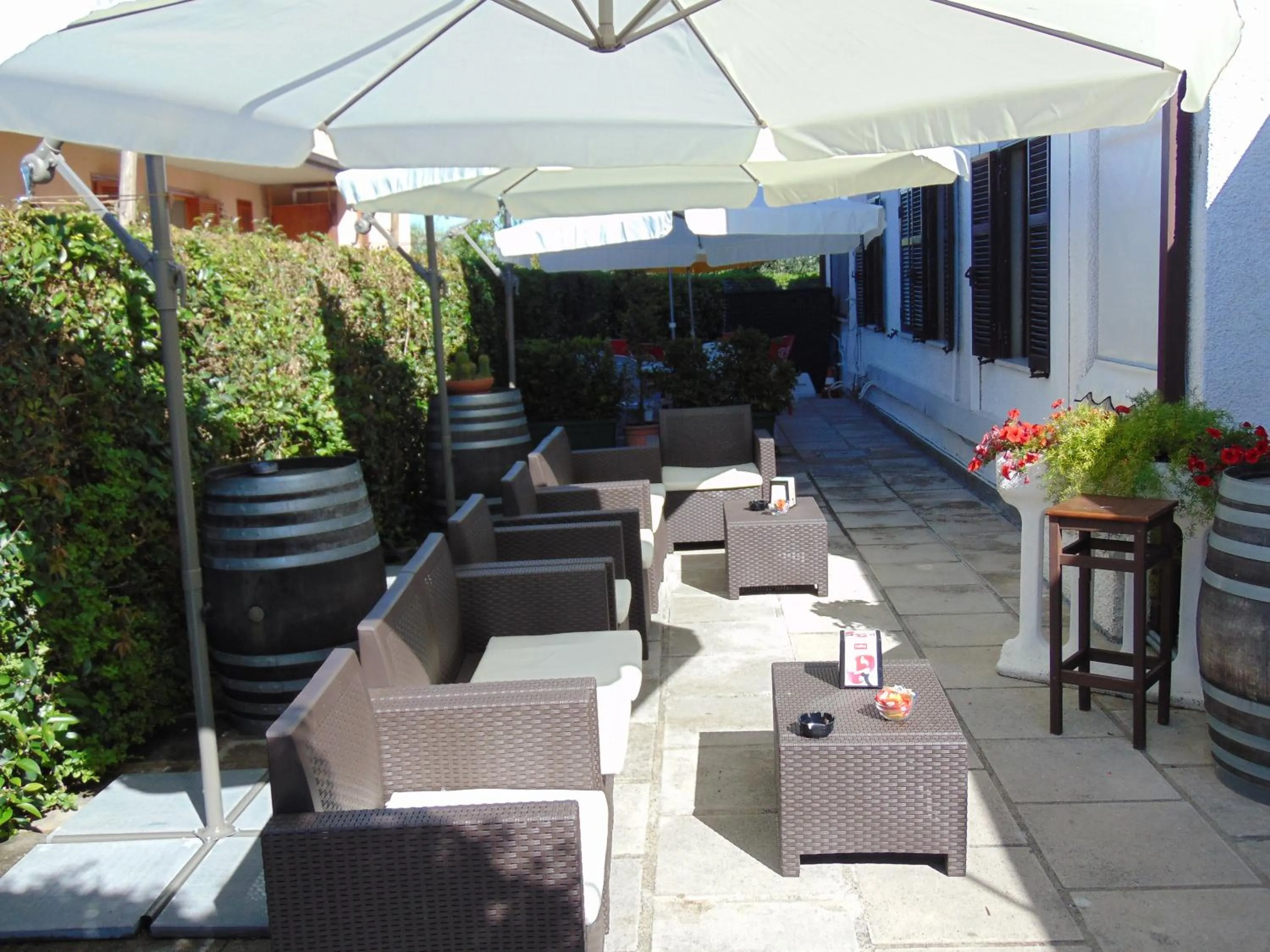 Patio in Hotel B&B Rispescia Grosseto
