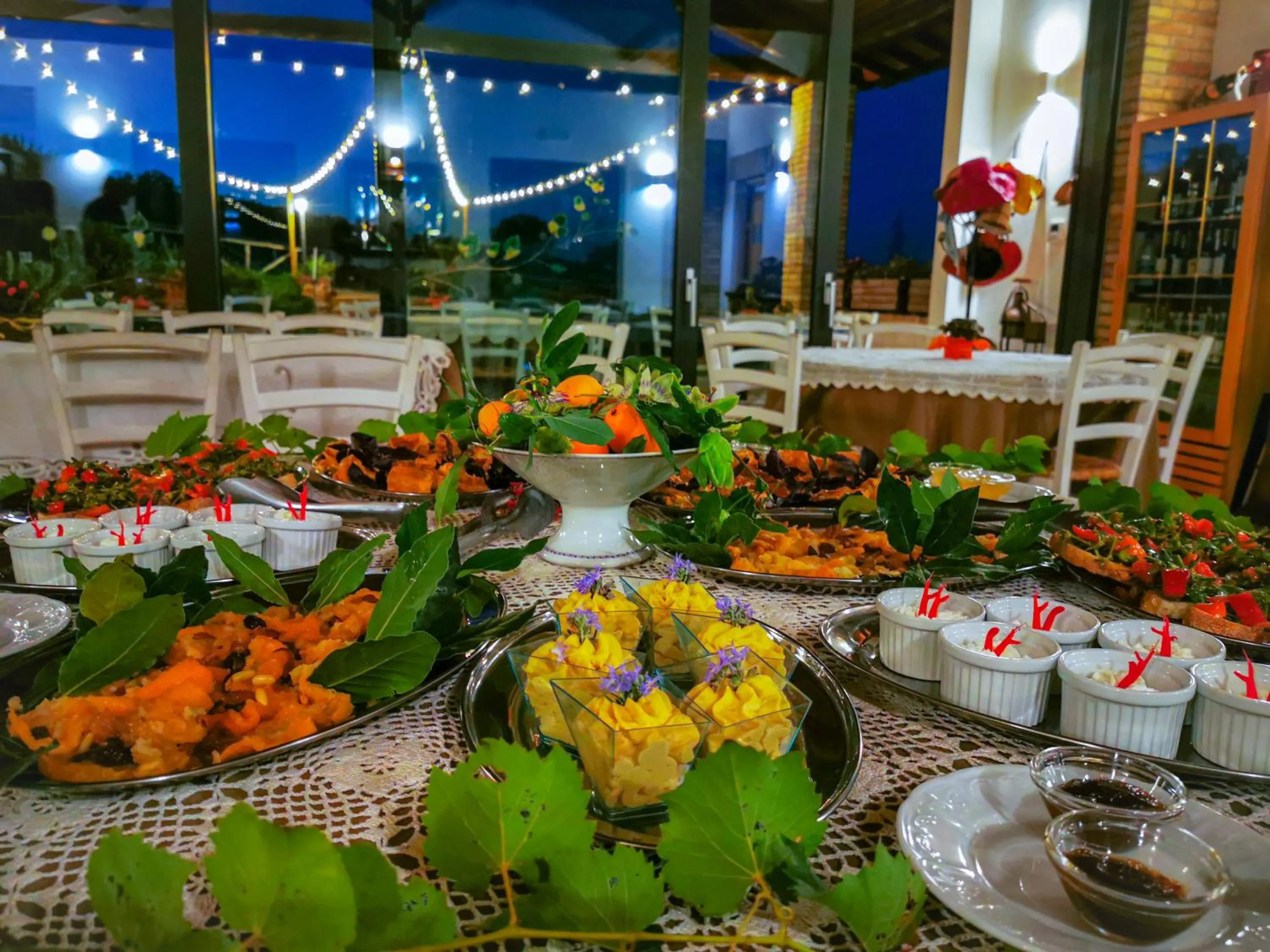 Food close-up in Country House Erba Regina