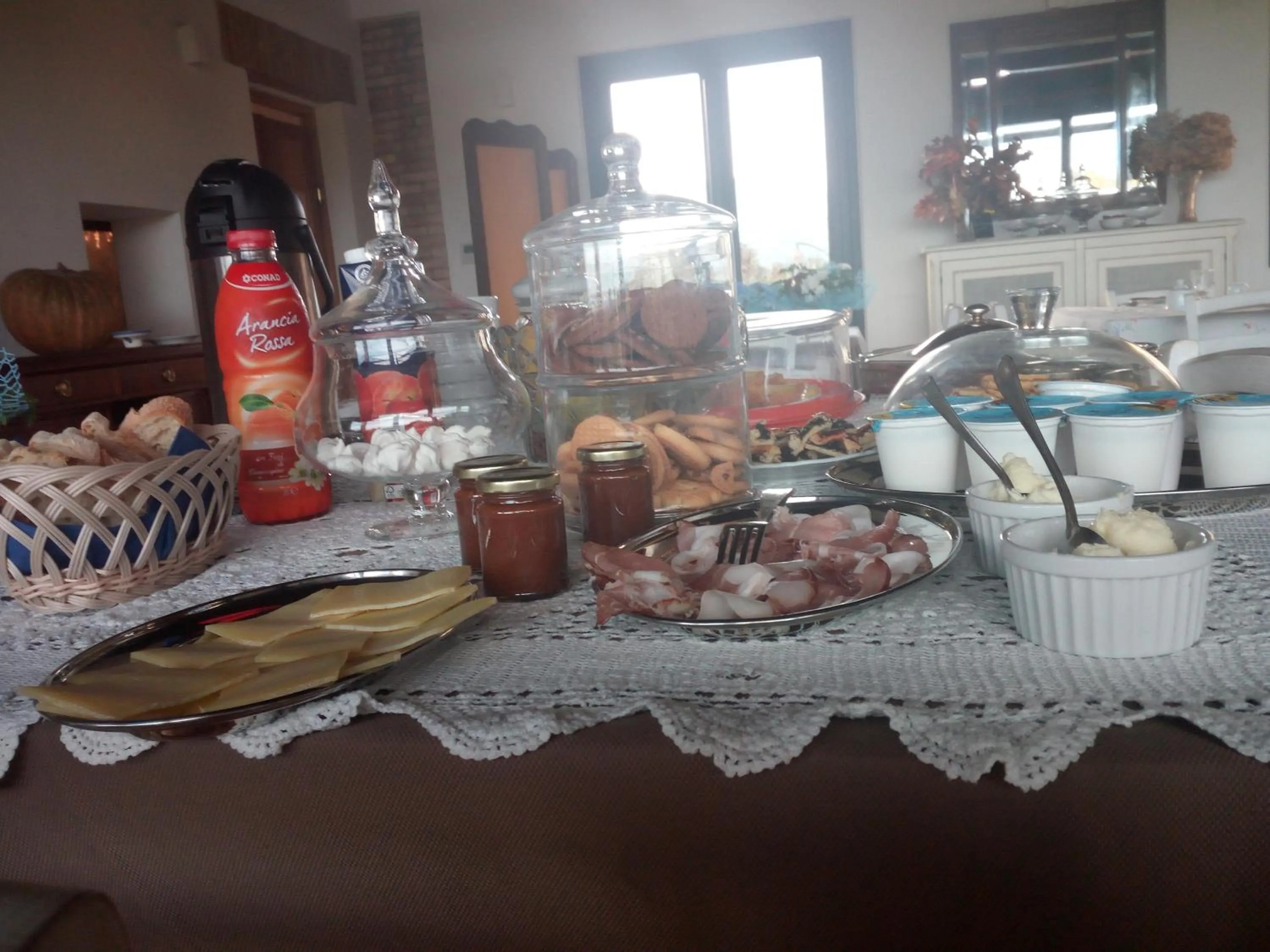 Buffet breakfast in Country House Erba Regina