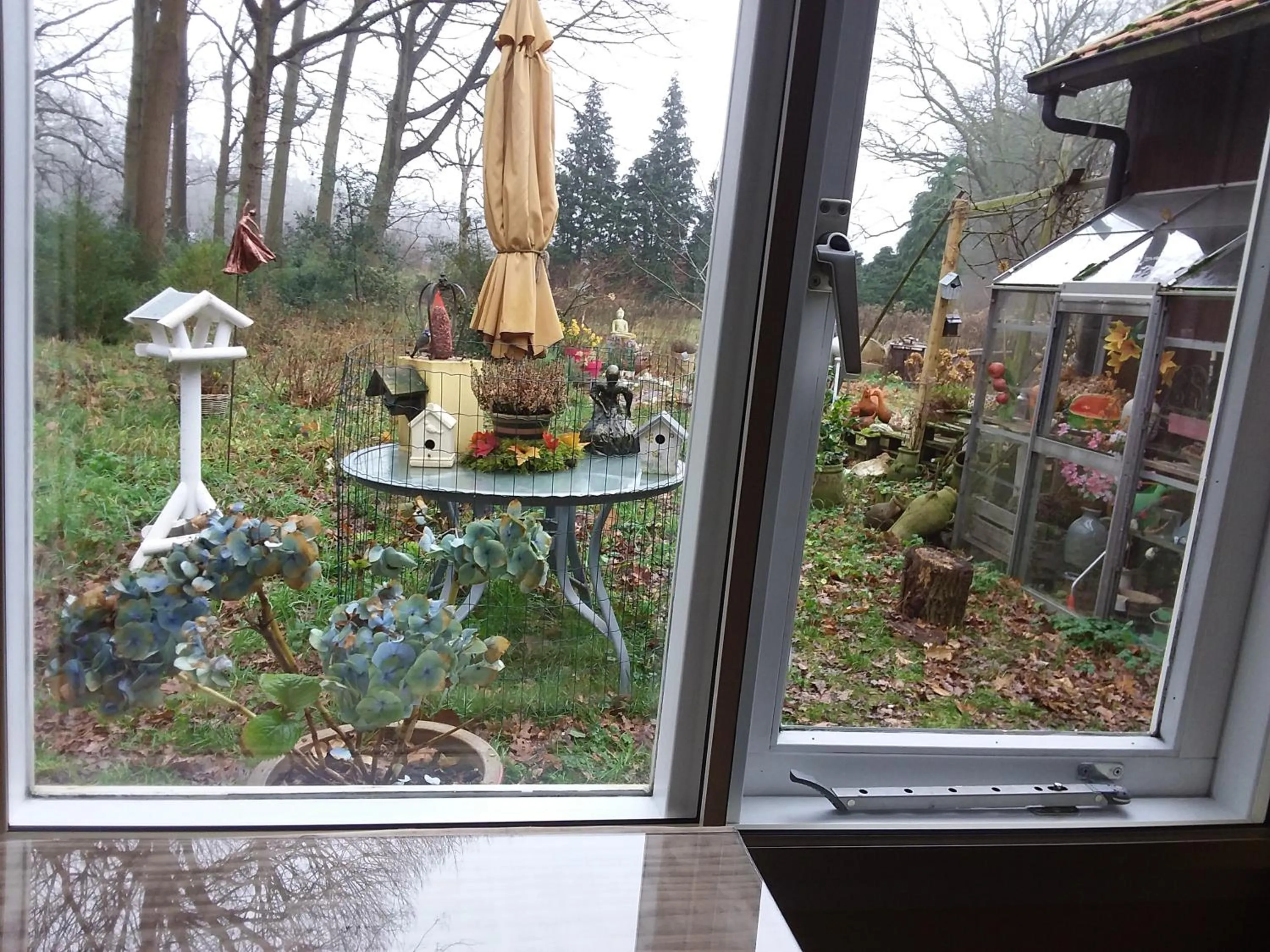 Garden view in Regina Vught