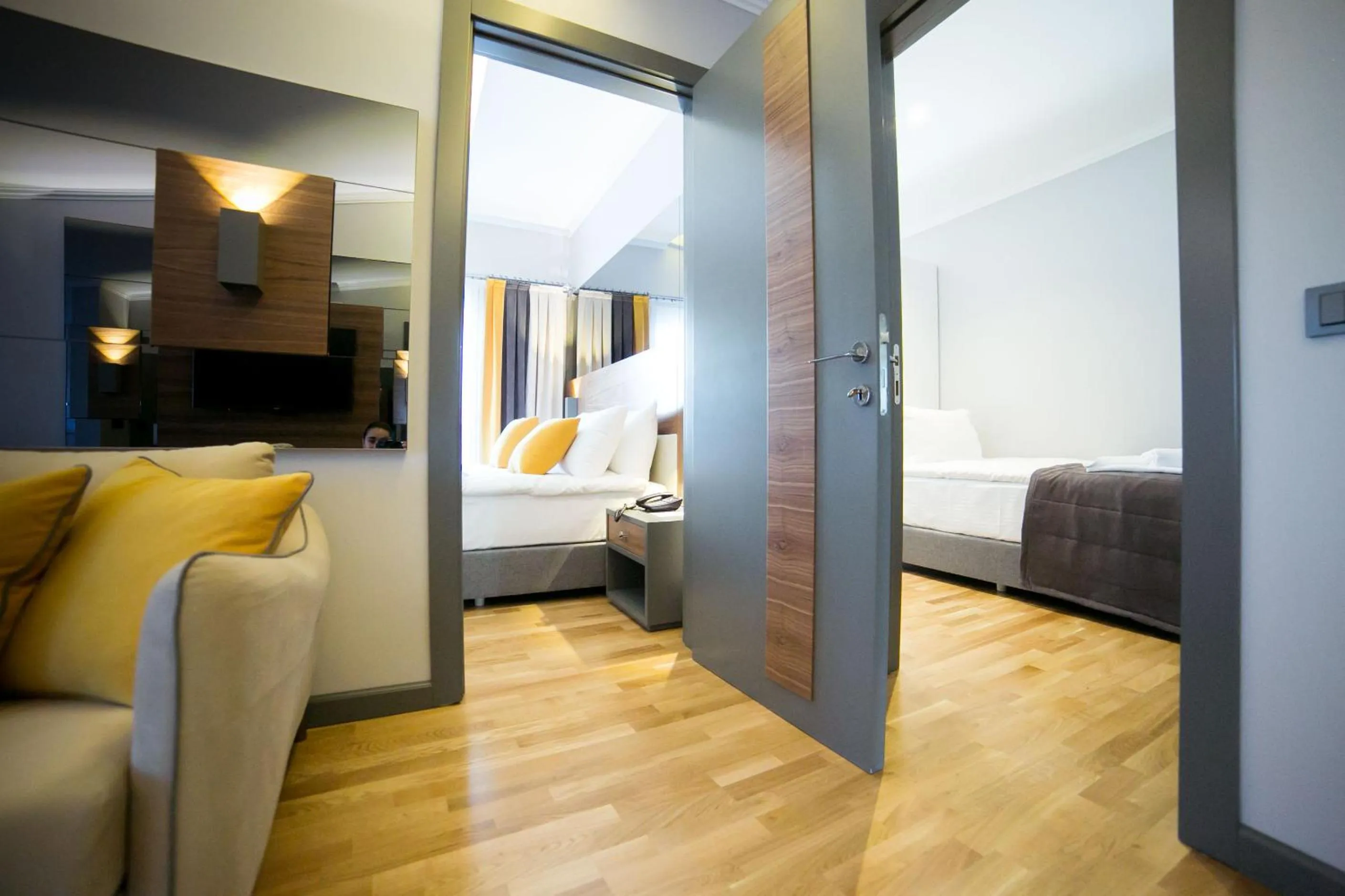 Decorative detail, Bed in Ankacity Suit Flat