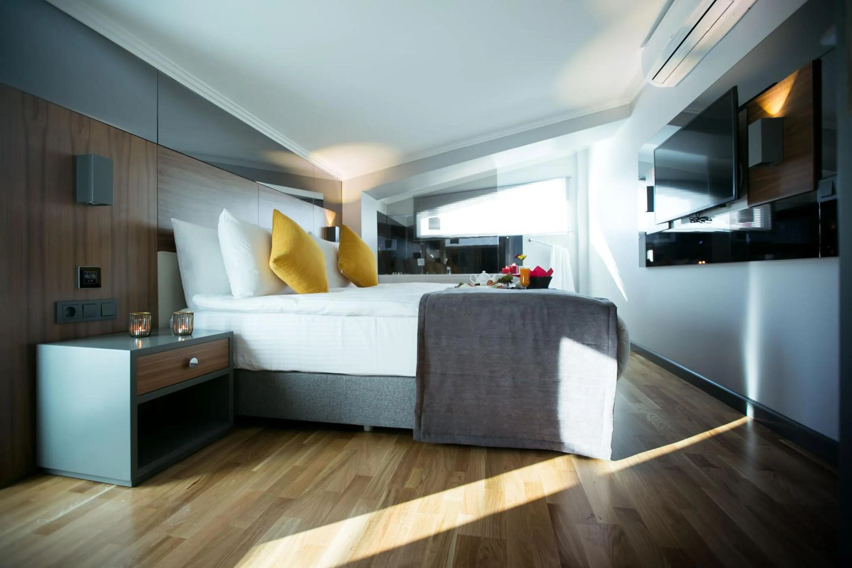 Decorative detail, Bed in Ankacity Suit Flat