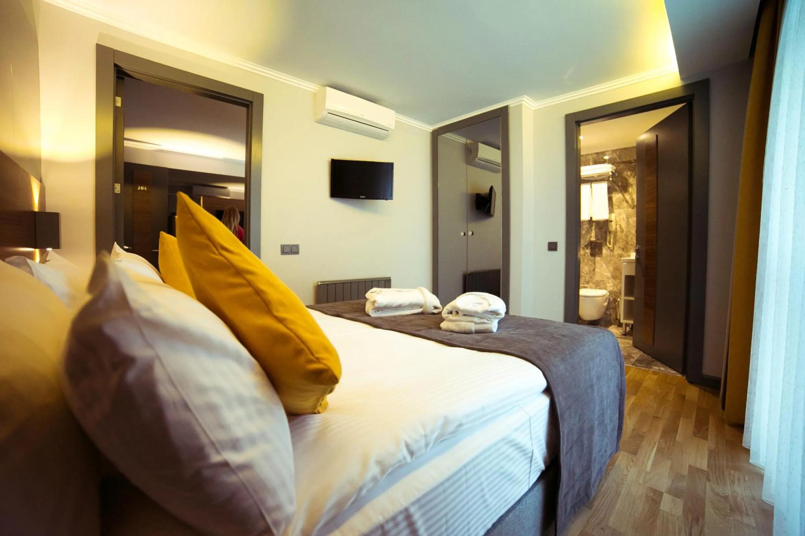 Decorative detail, Bed in Ankacity Suit Flat