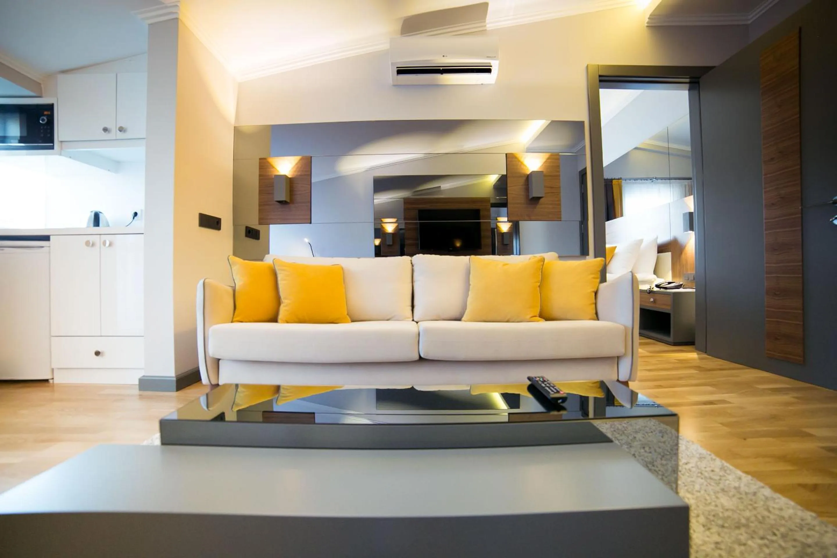 Kitchen or kitchenette in Ankacity Suit Flat