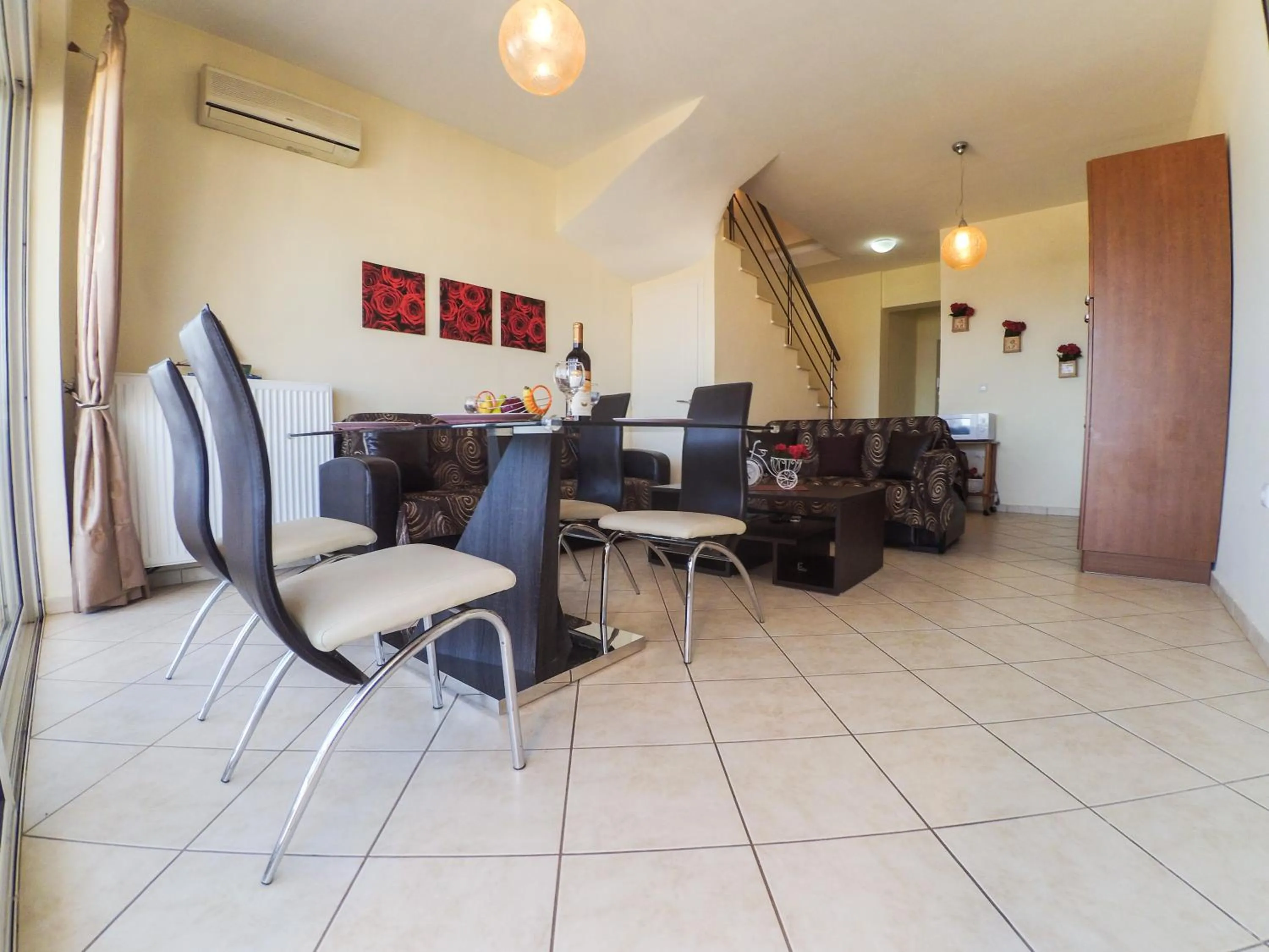 Dining area in Rubini Homes