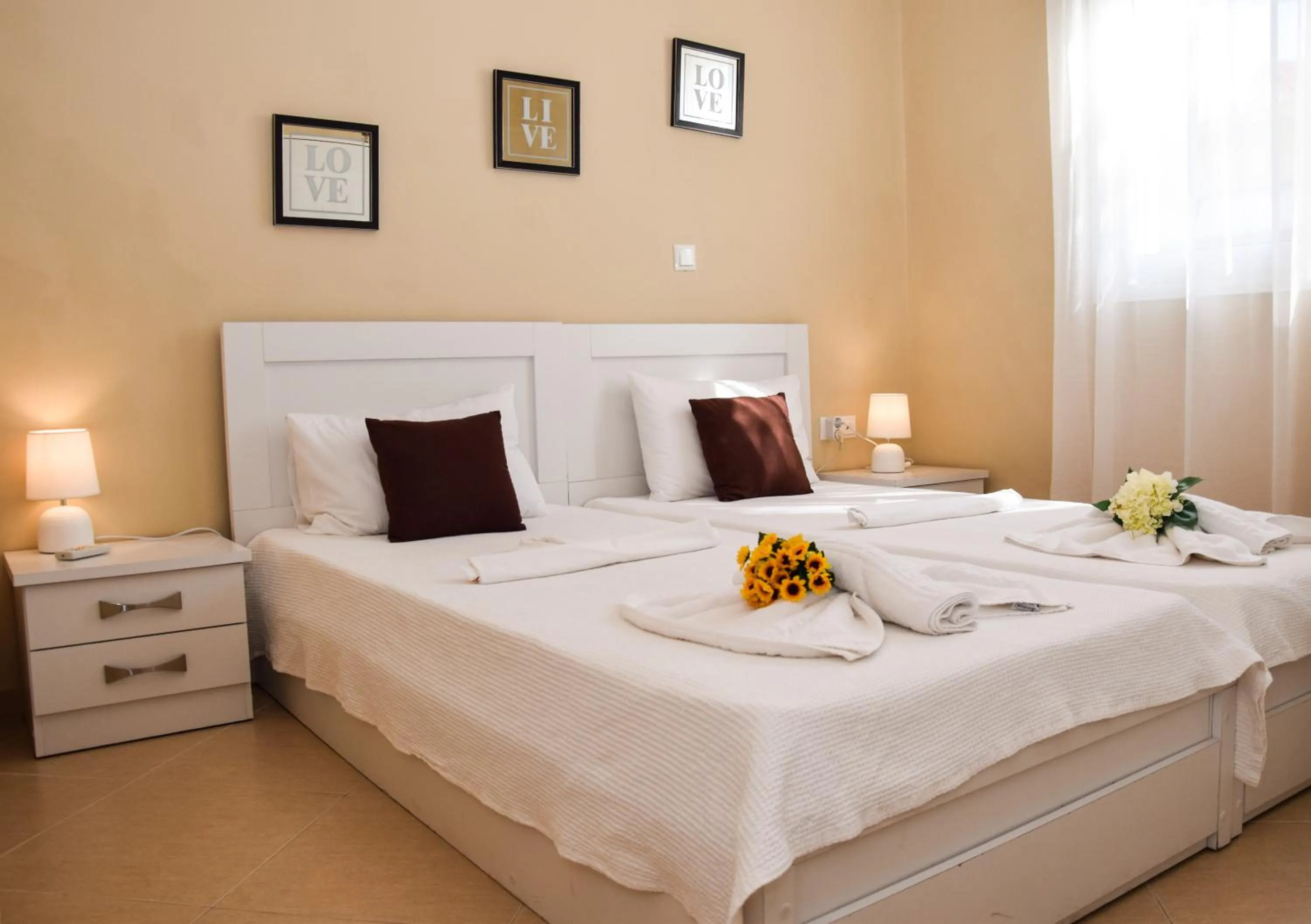 Bedroom, Bed in Rubini Homes