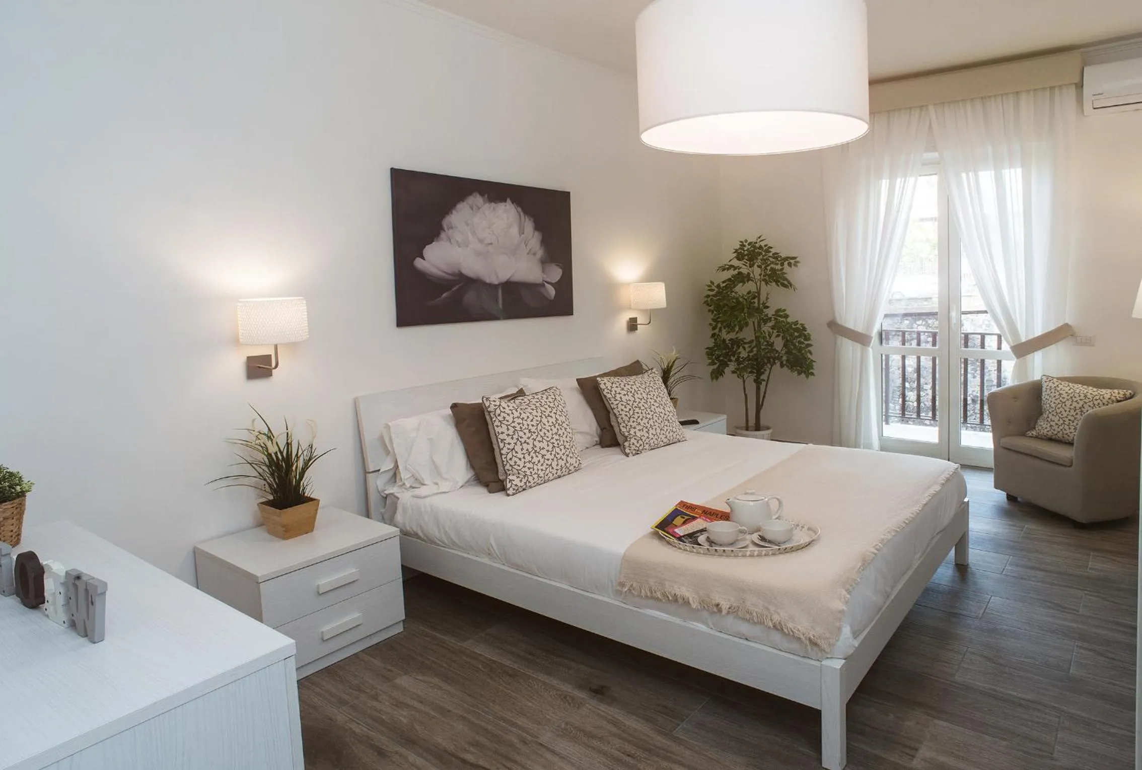 Bedroom, Bed in Residenza Flegrea