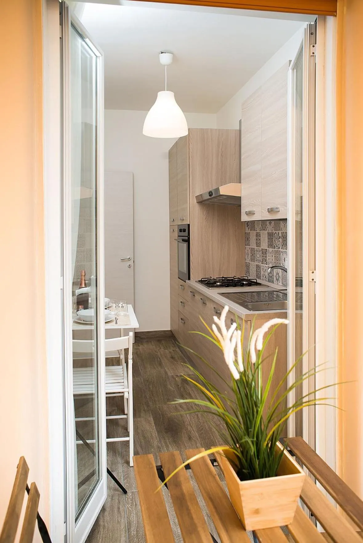 Kitchen or kitchenette in Residenza Flegrea