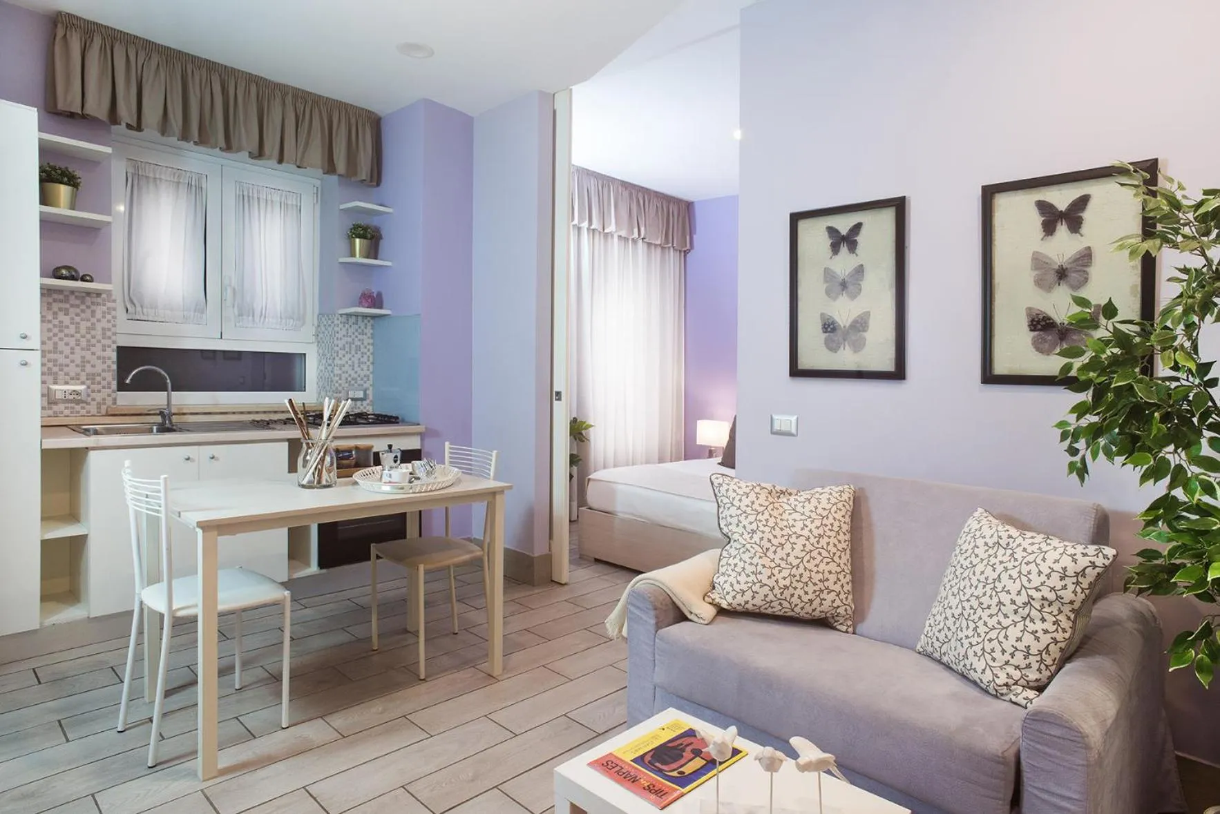 Living room in Residenza Flegrea