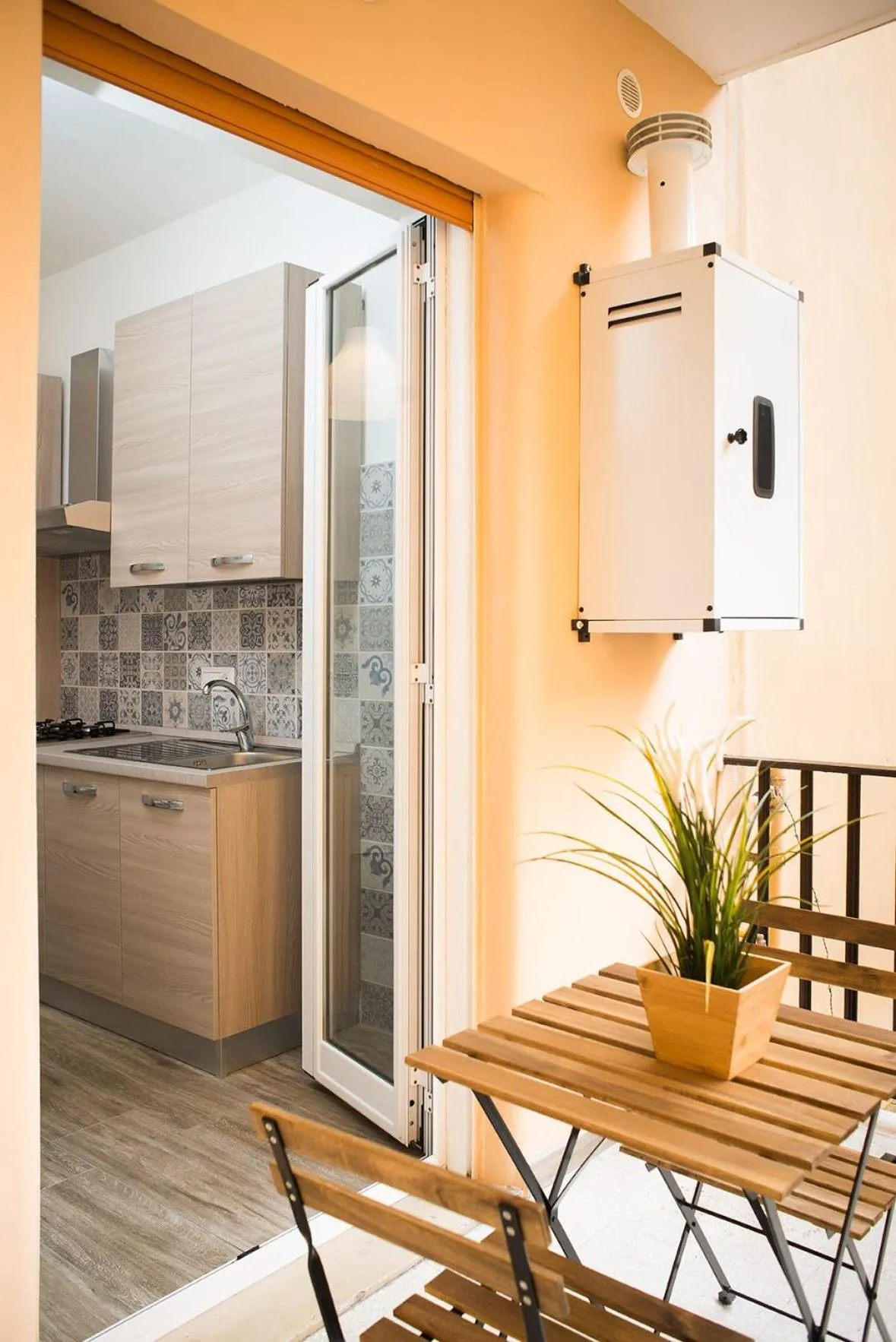 Kitchen or kitchenette in Residenza Flegrea