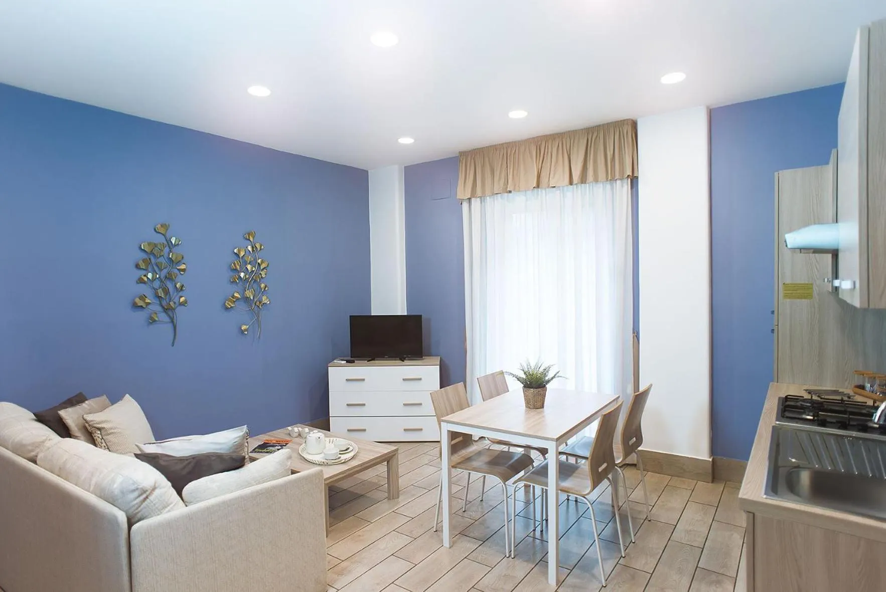 Living room in Residenza Flegrea