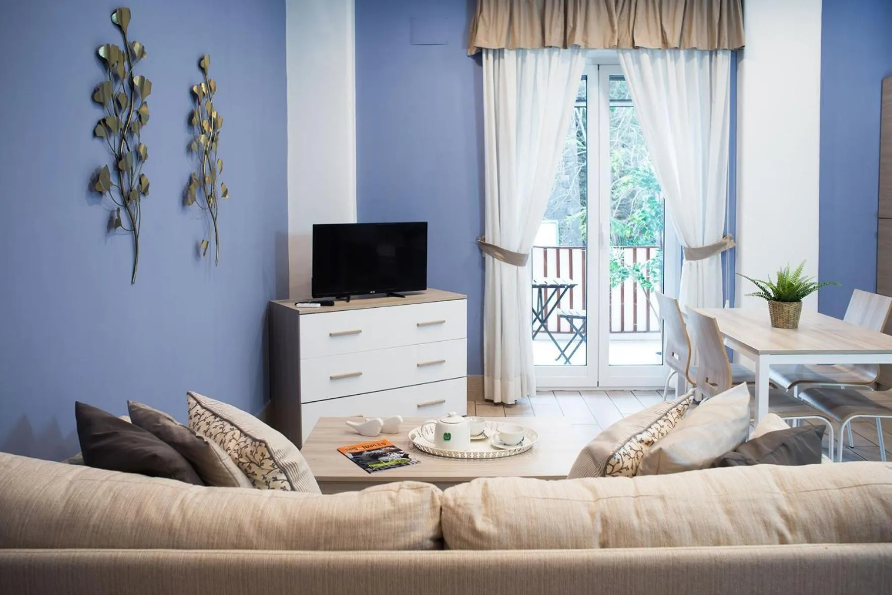 Living room in Residenza Flegrea