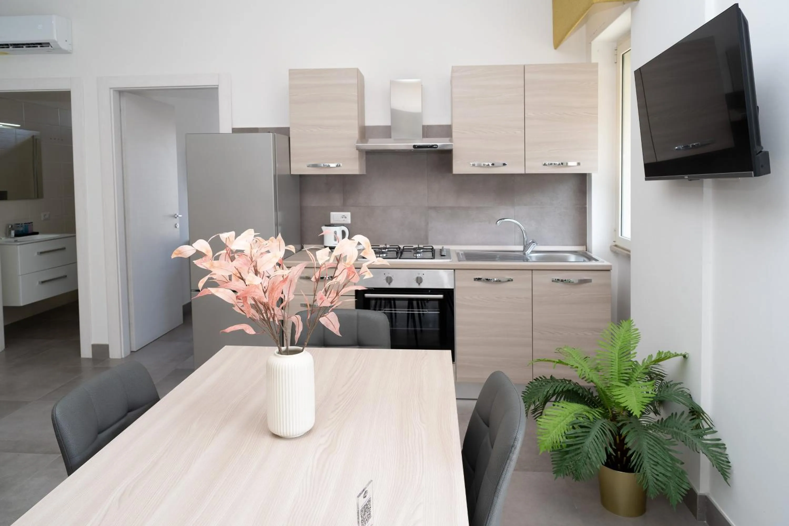 Kitchen or kitchenette in Residenza Flegrea