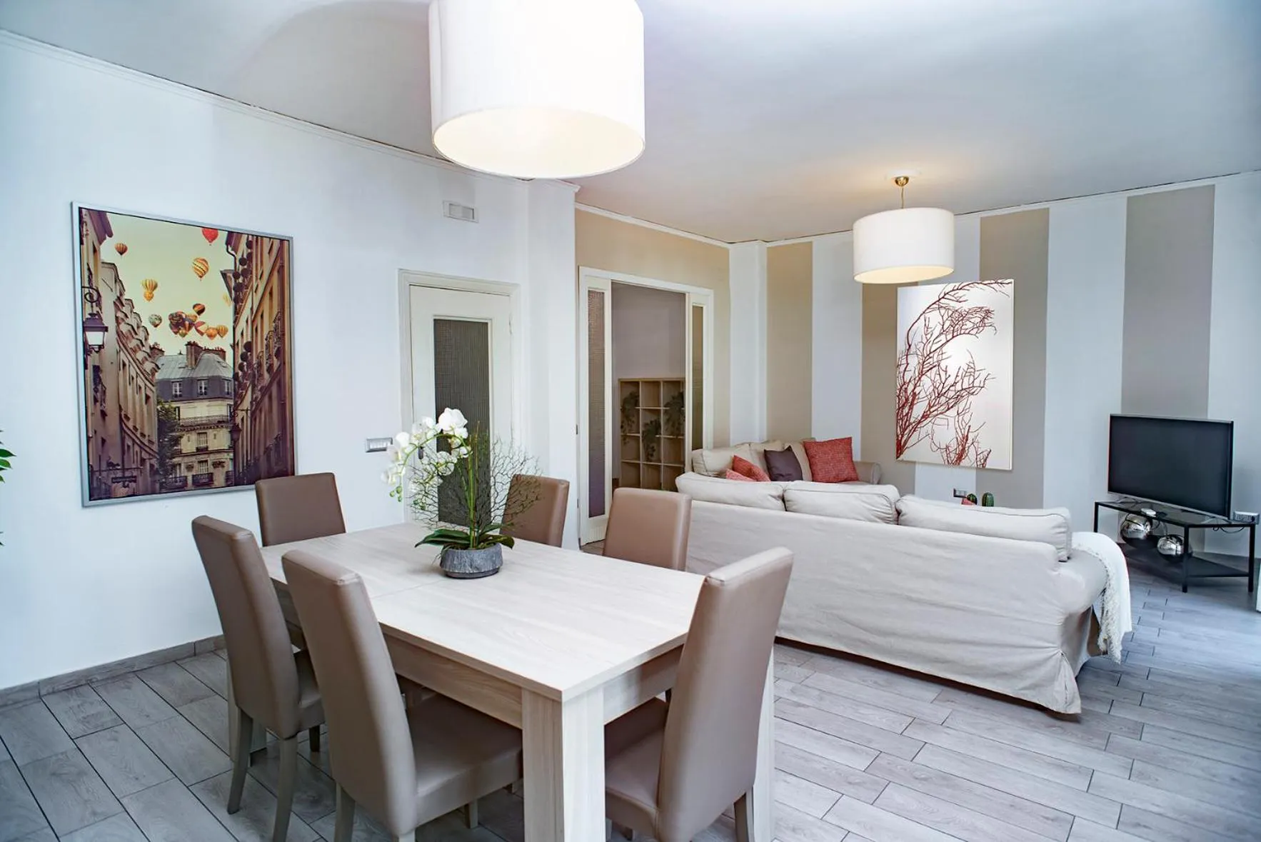 Living room in Residenza Flegrea