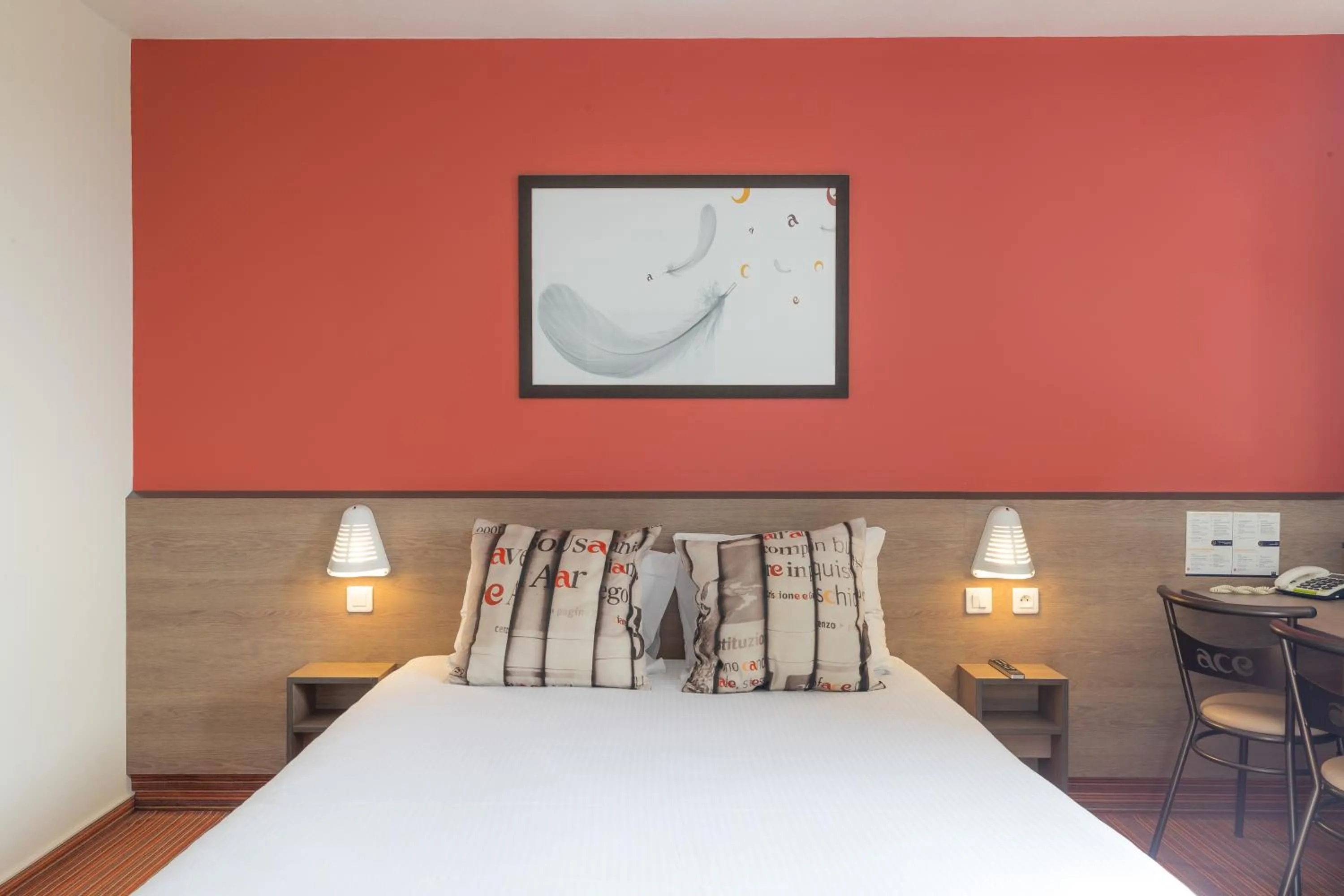 Bed in Ace Hotel Troyes