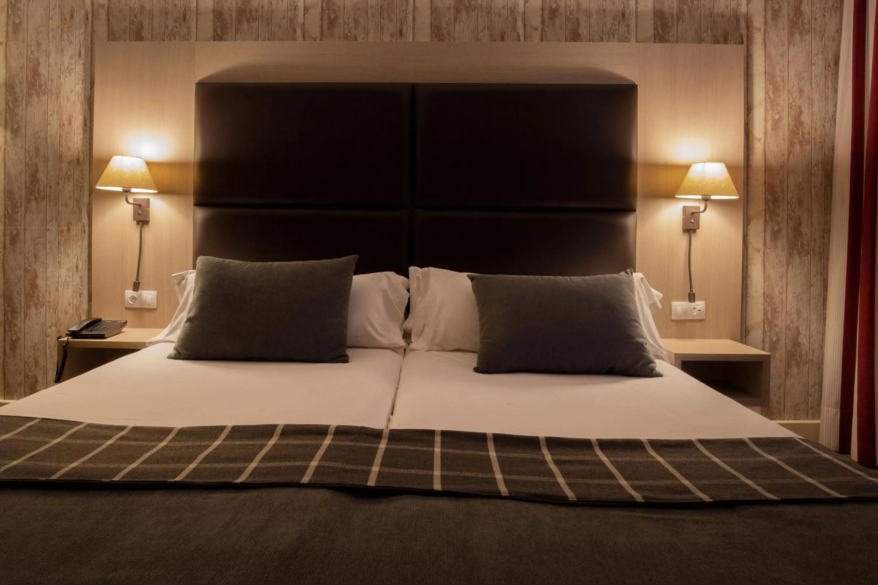 Bed in Hotel Himàlaia Soldeu by Nexta