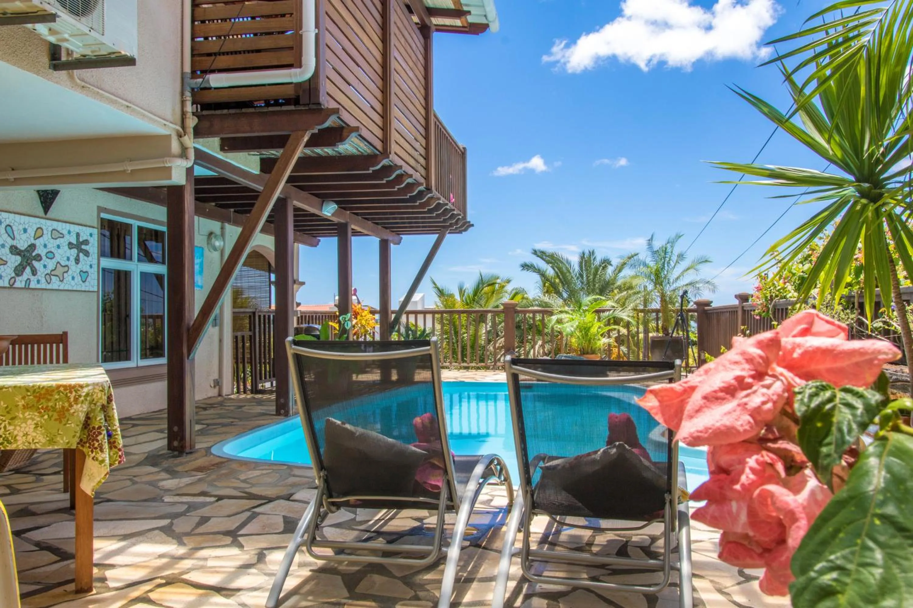 Seating area in Blue Lagoon Villa