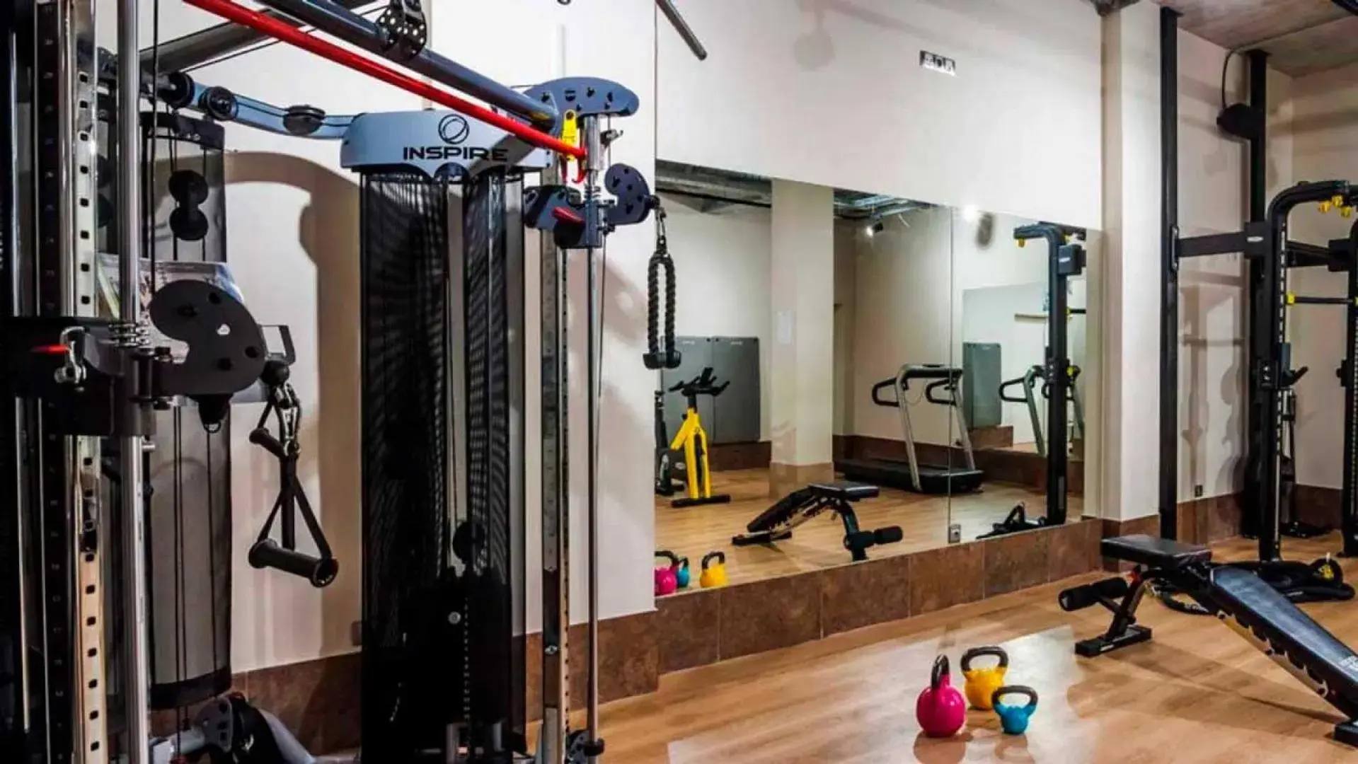 Fitness centre/facilities in Hotel Roc Meler Fitness centre/facilities in Hotel Roc Meler