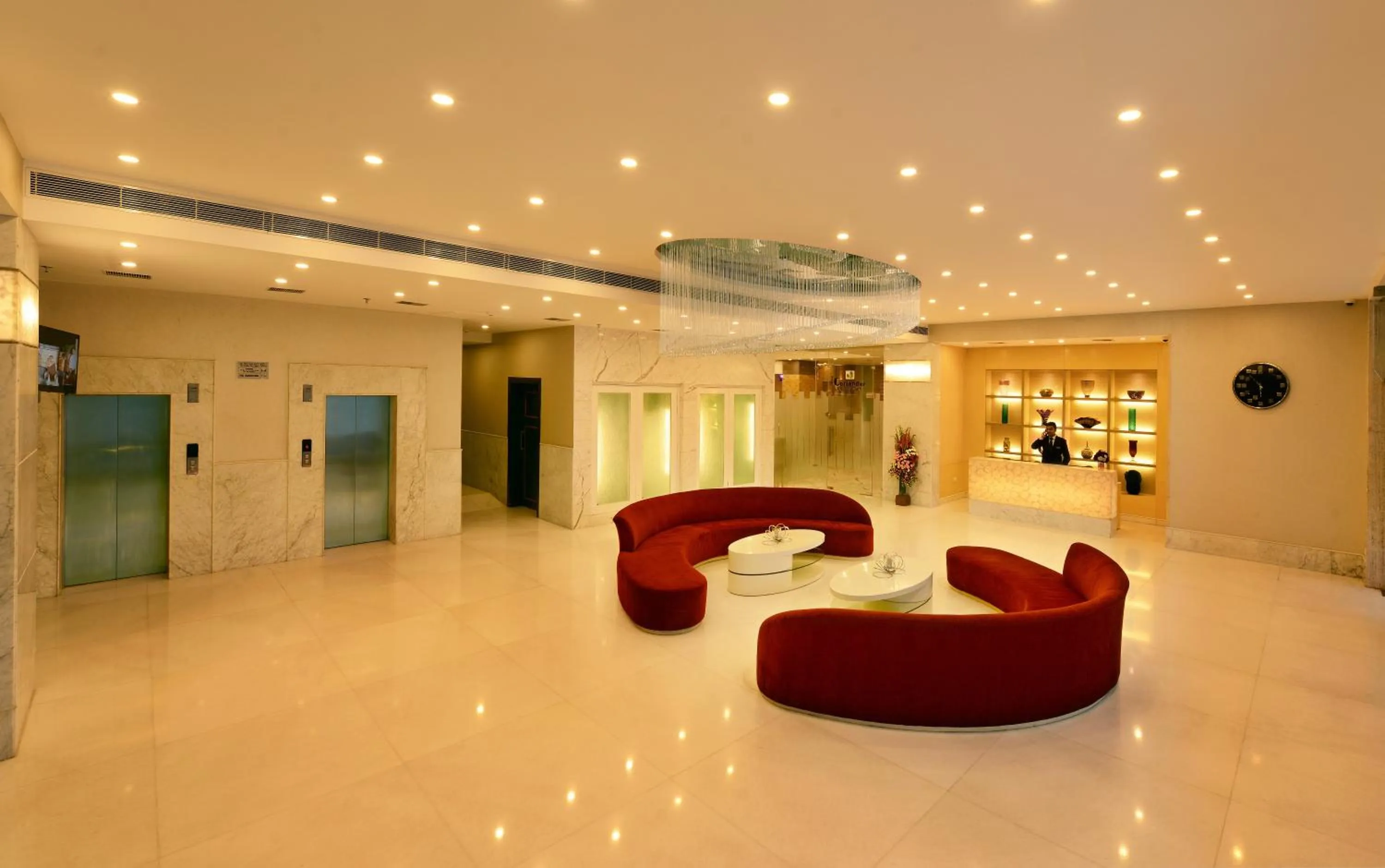 Lobby or reception in Grand Plaza Lords Inn Jammu