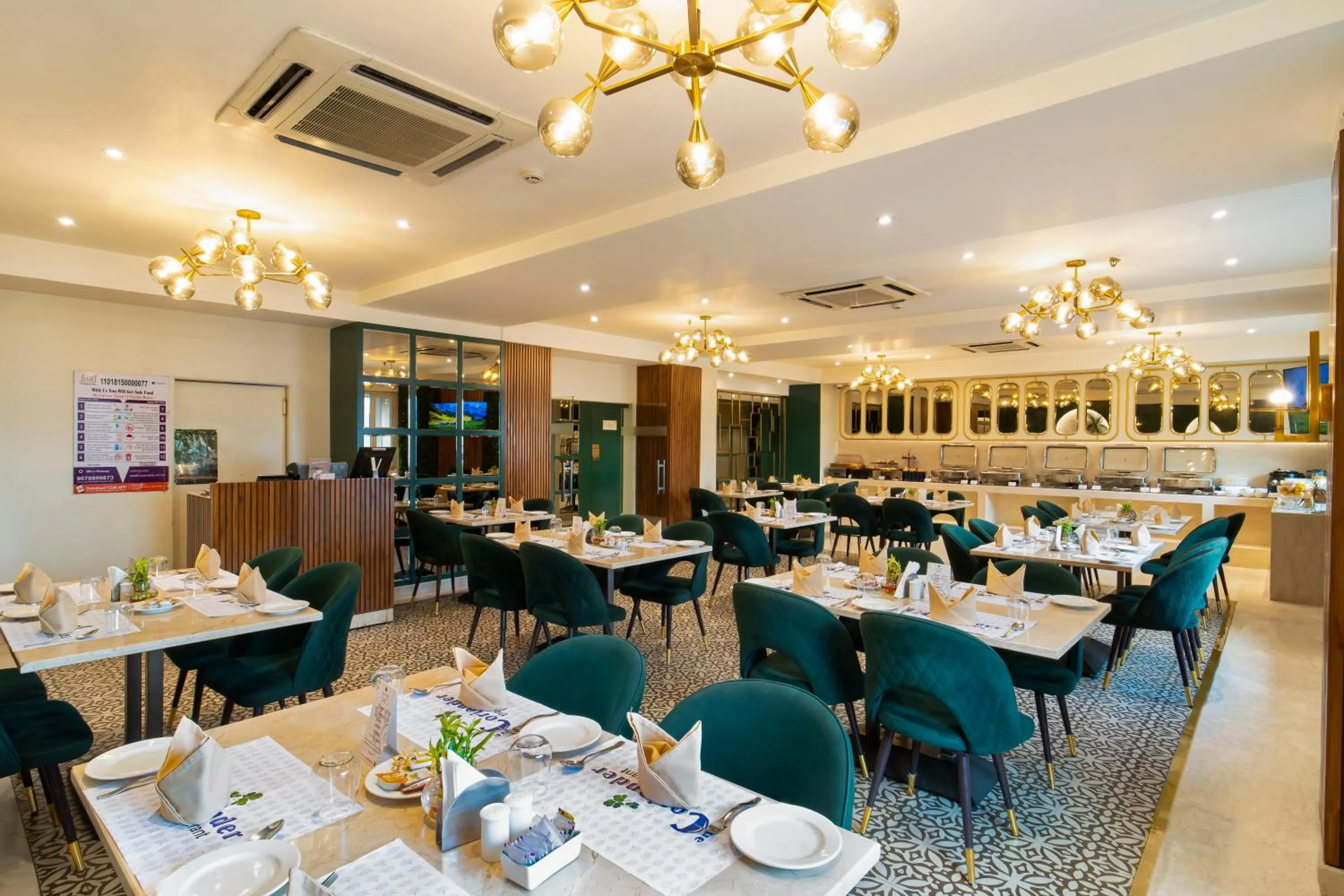 Restaurant/places to eat in Grand Plaza Lords Inn Jammu