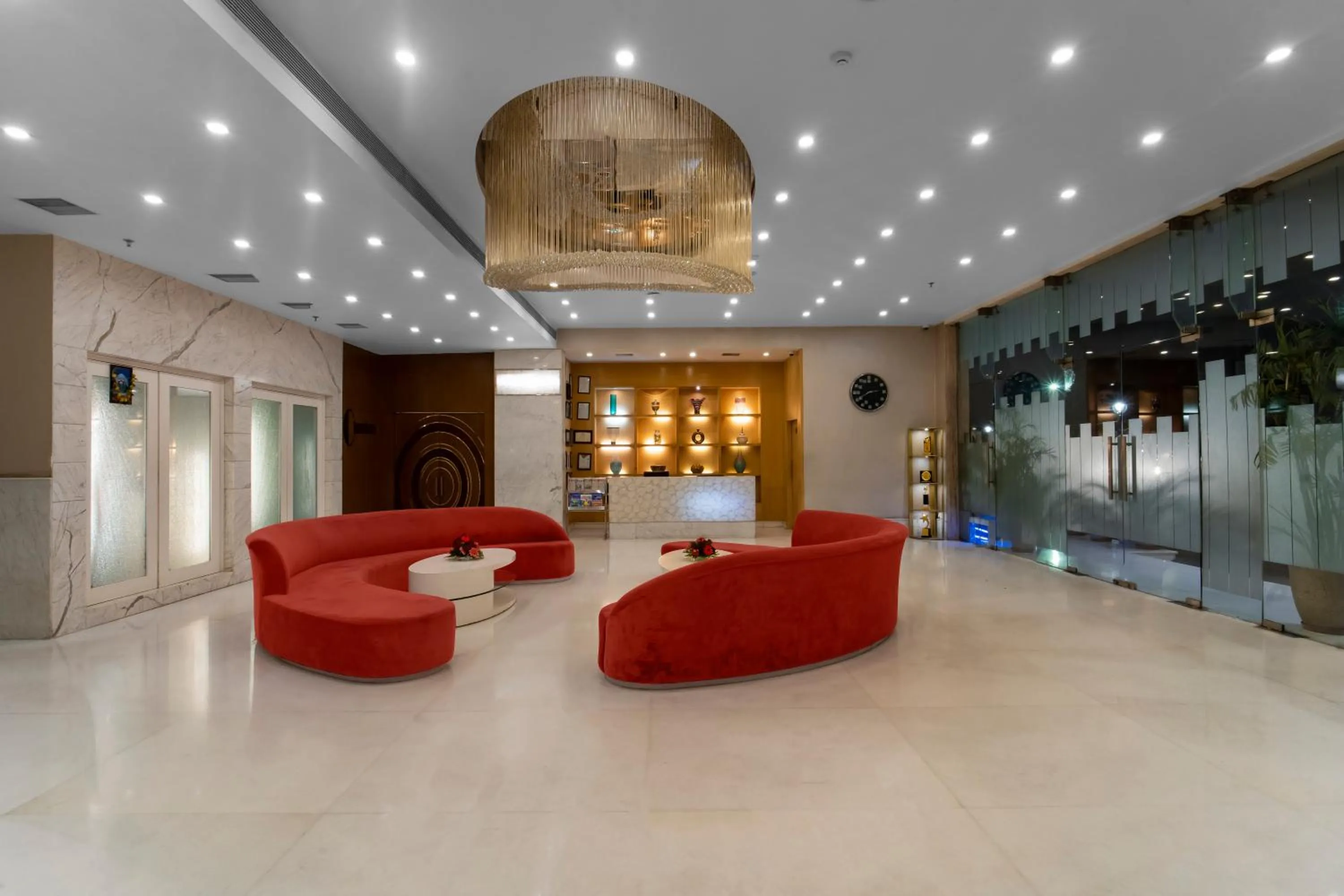 Lobby or reception in Grand Plaza Lords Inn Jammu