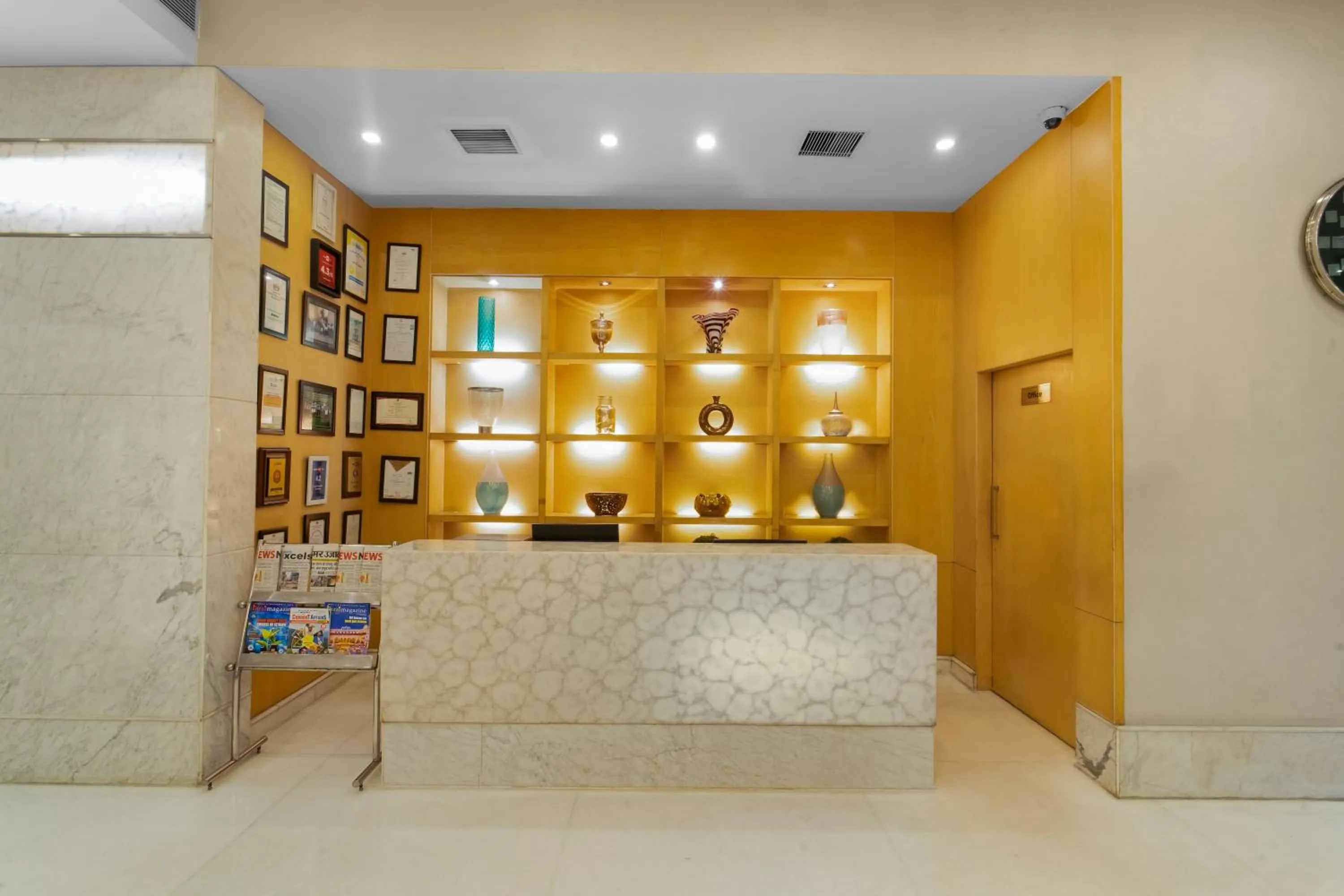 Lobby or reception in Grand Plaza Lords Inn Jammu