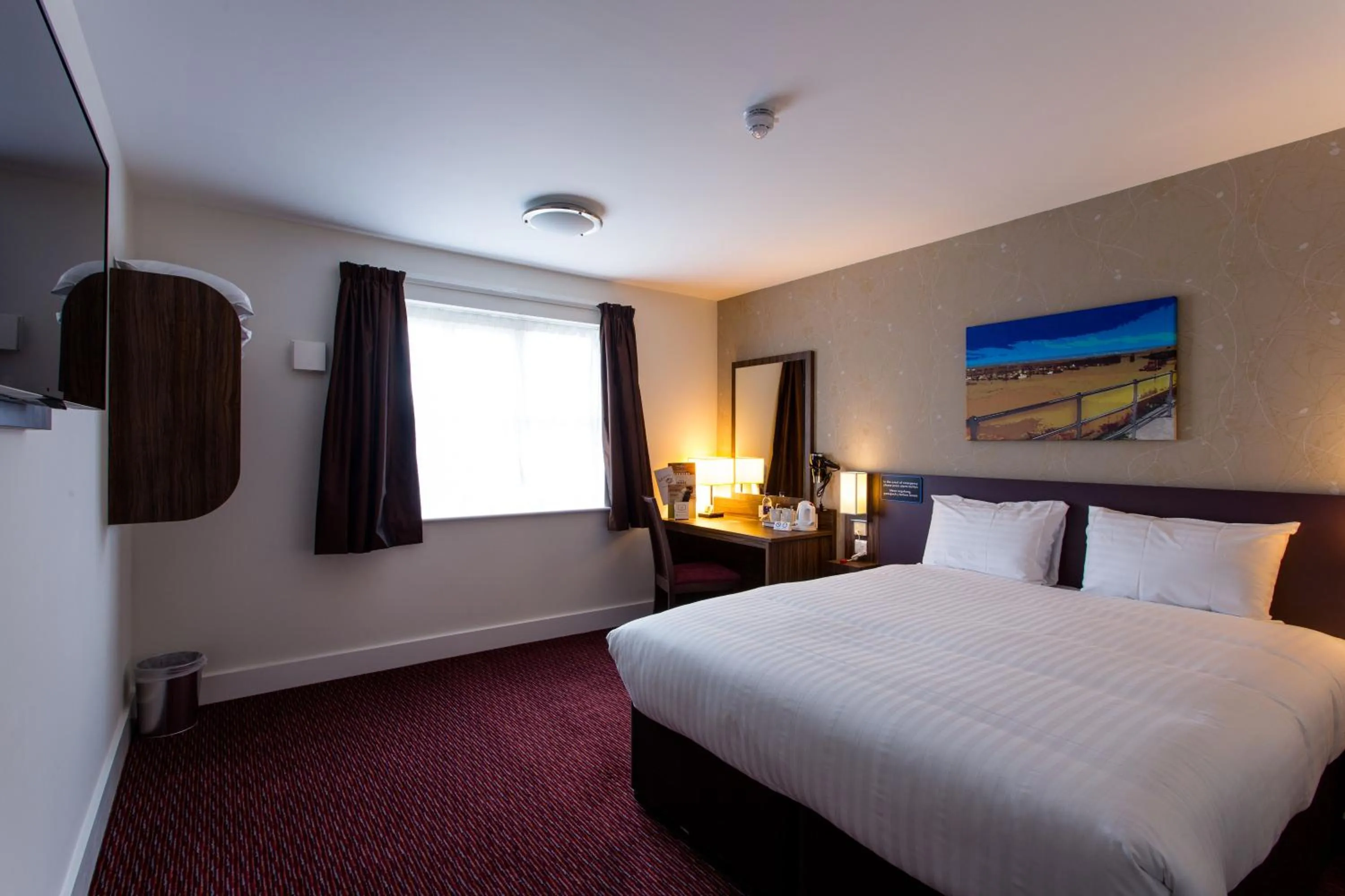 Bedroom, Bed in Sessile Oak, Llanelli by Marston's Inns