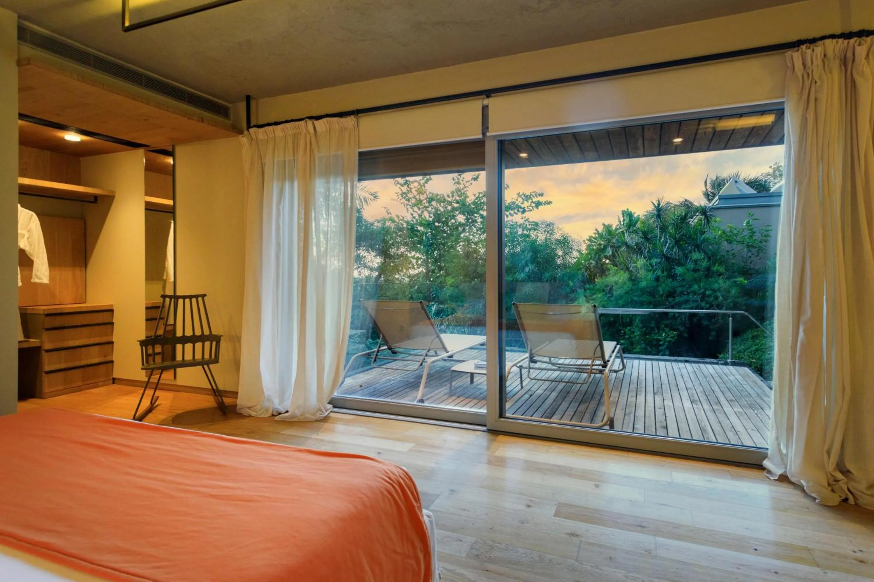 Bed in Donna Carmela Resort & Lodges