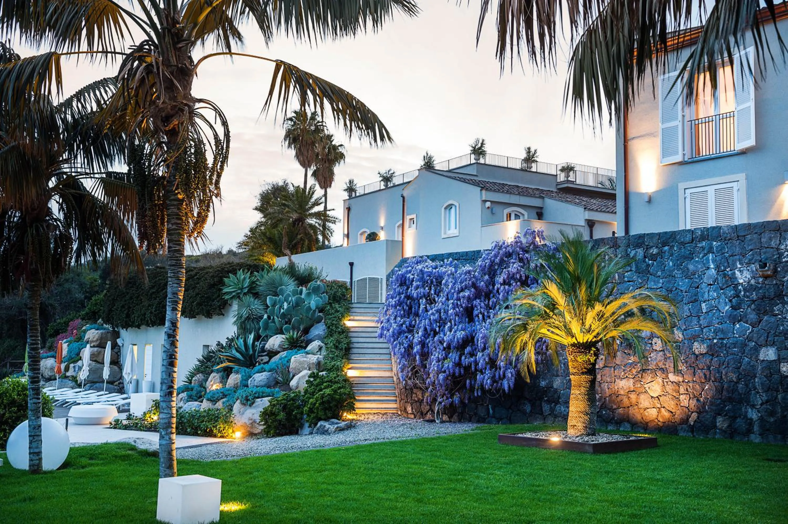 Garden view in Donna Carmela Resort & Lodges