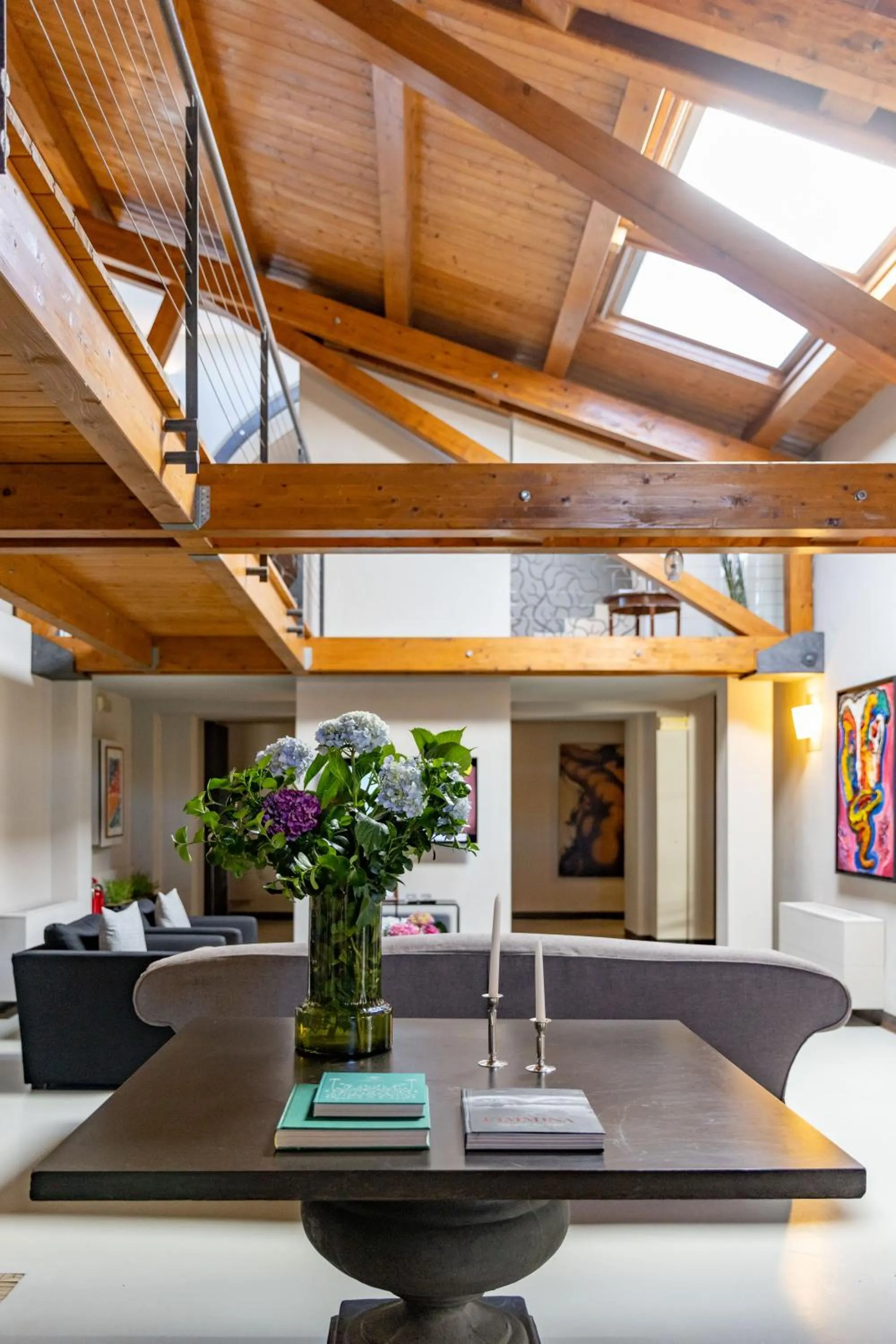 Living room in Donna Carmela Resort & Lodges