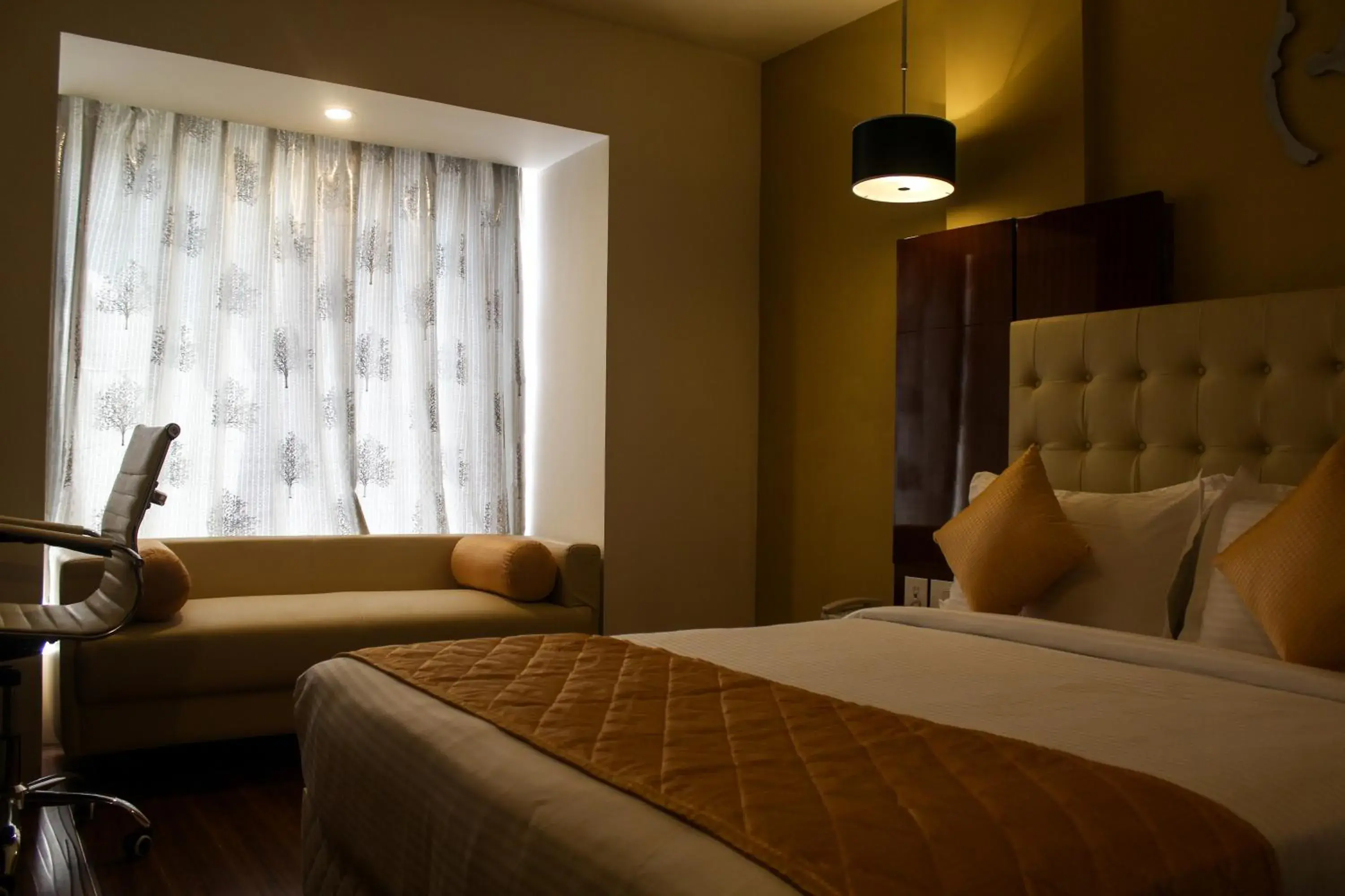 View (from property/room), Bed in Hotel Southern Comfort View (from property/room), Bed in Hotel Southern Comfort