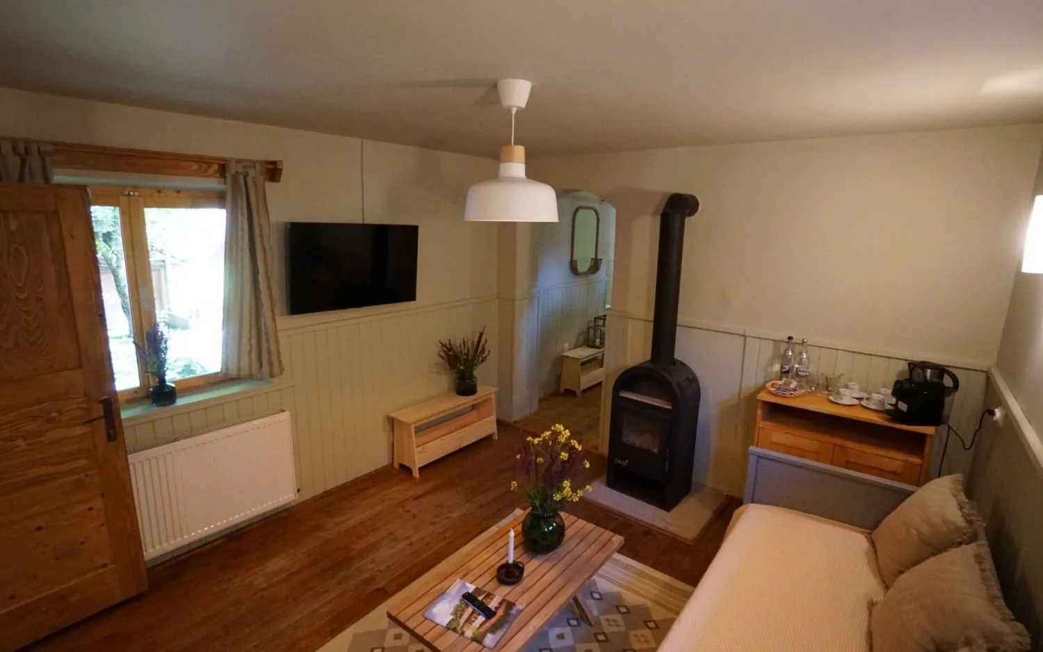 Living room in Valea Verde Retreat Transilvania