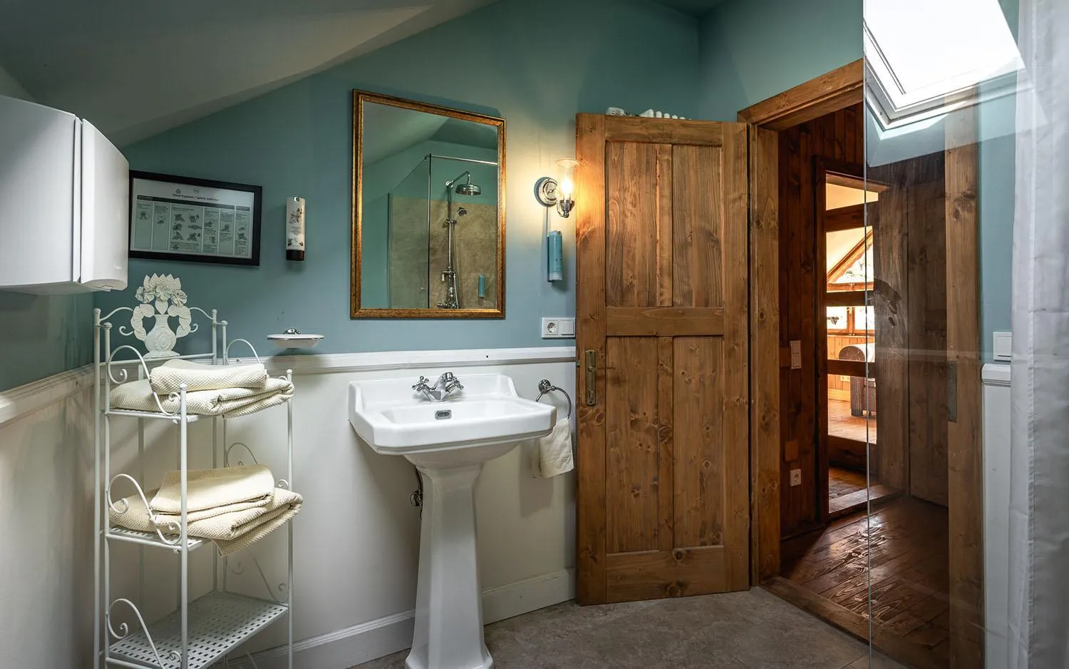 Bathroom in Valea Verde Retreat Transilvania