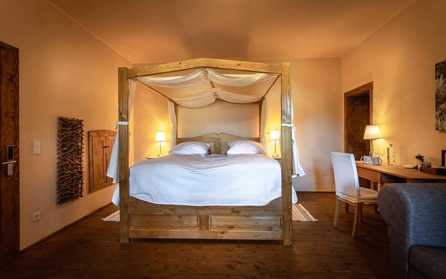 Bed in Valea Verde Retreat Transilvania