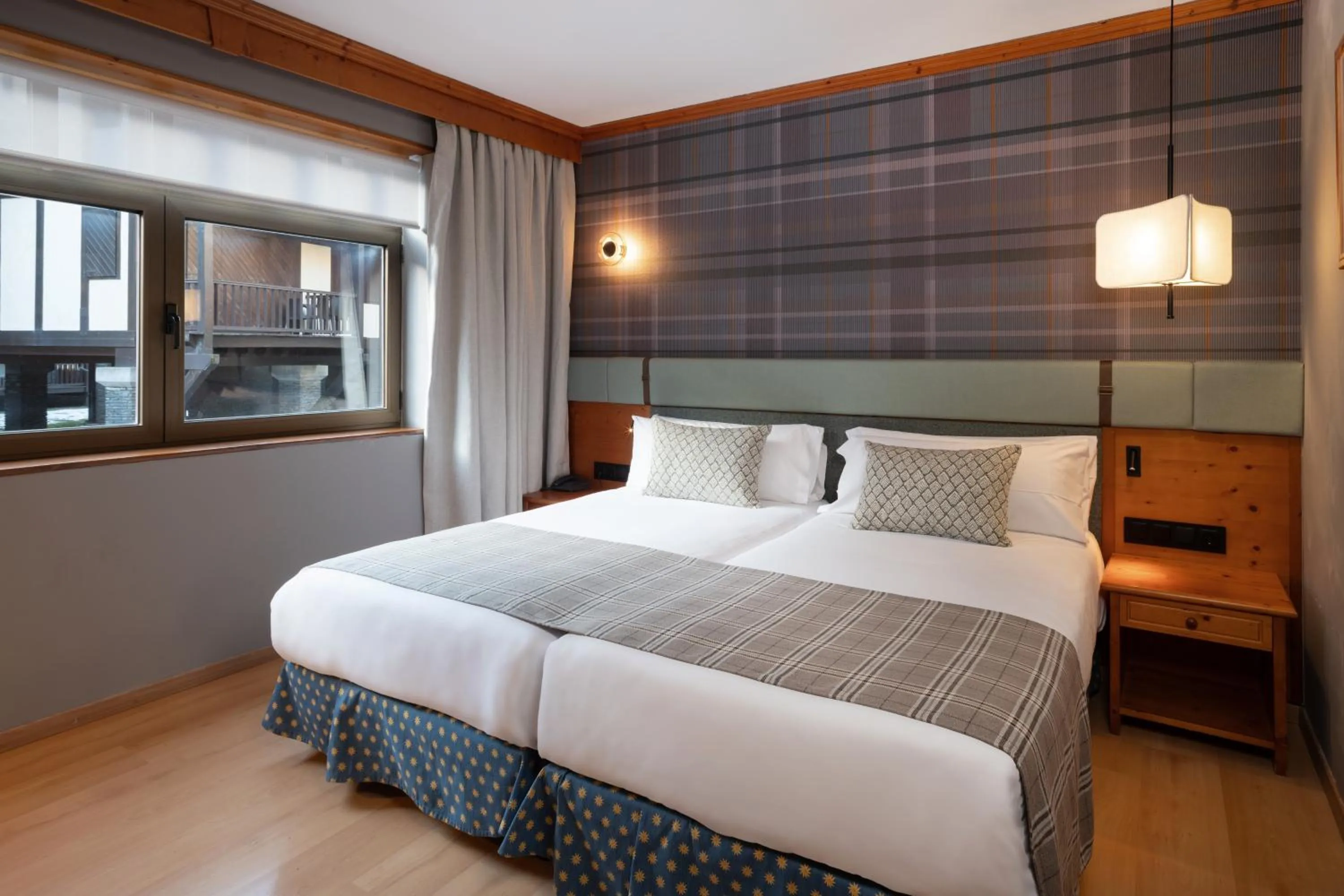 Bed in Hotel Euroski Mountain Resort & Spa