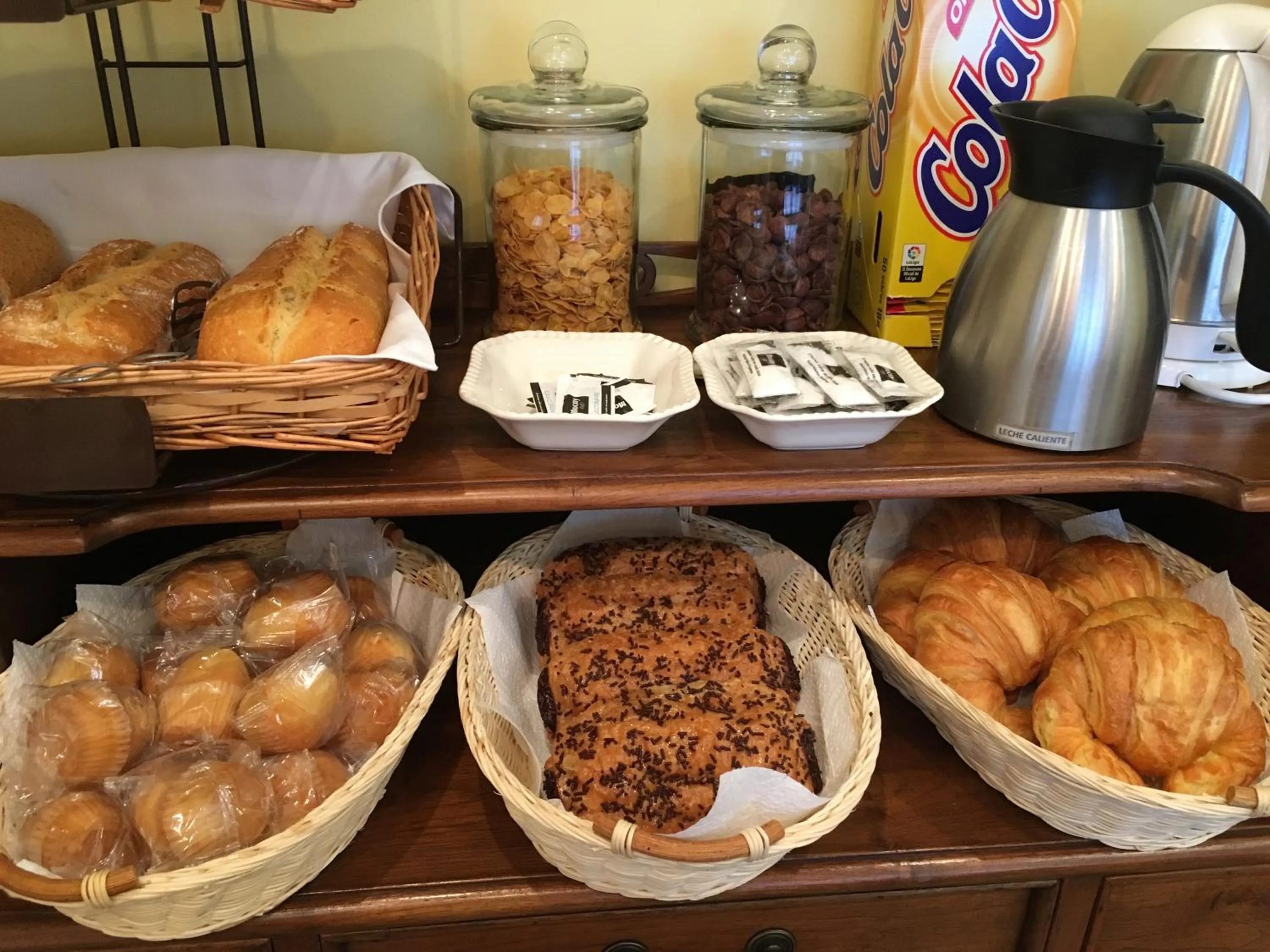Food close-up in Hotel The Island