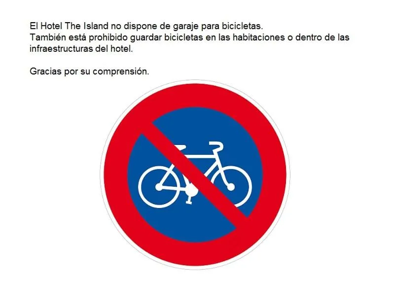 Text overlay in Hotel The Island