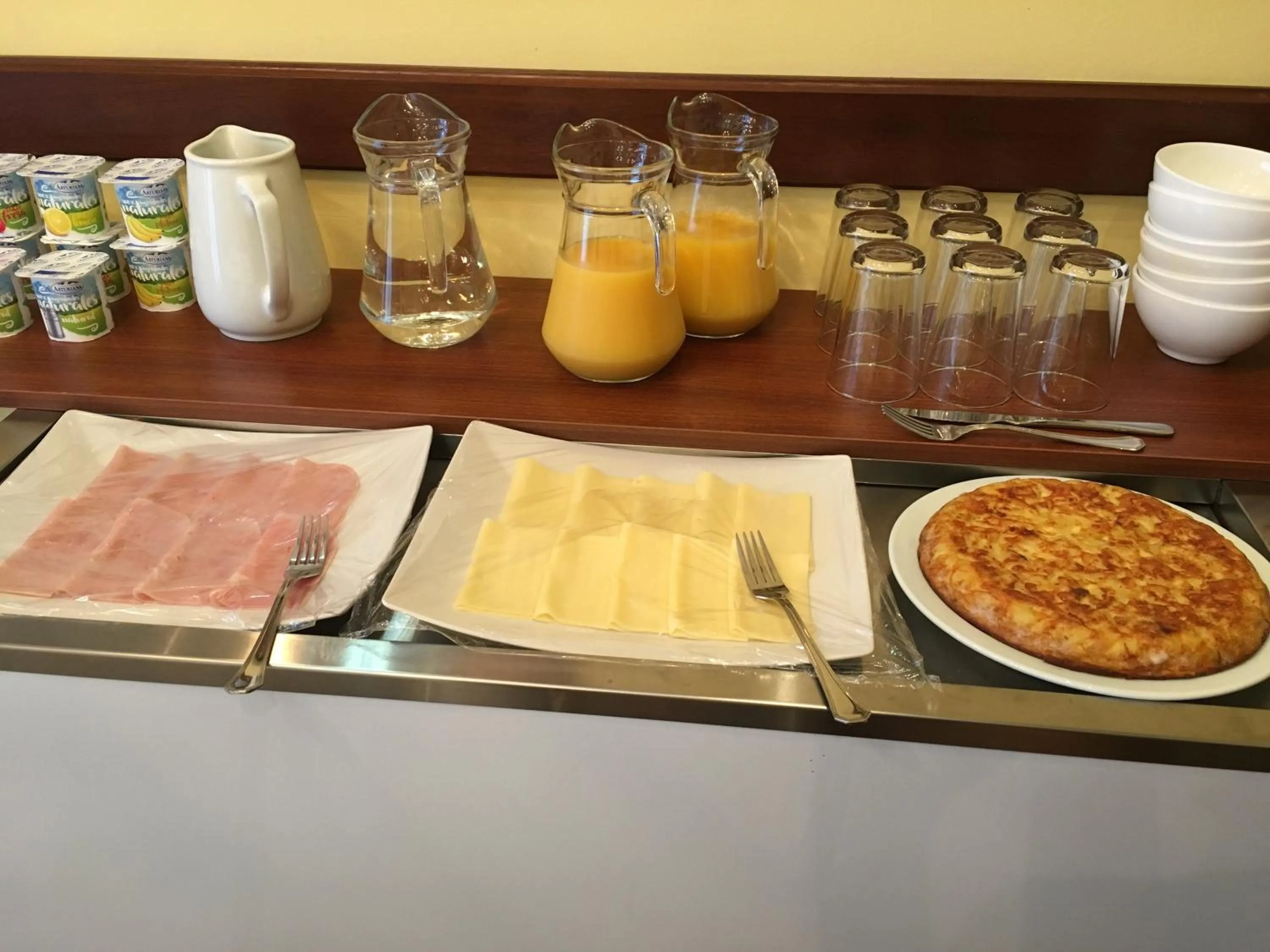 Food close-up in Hotel The Island