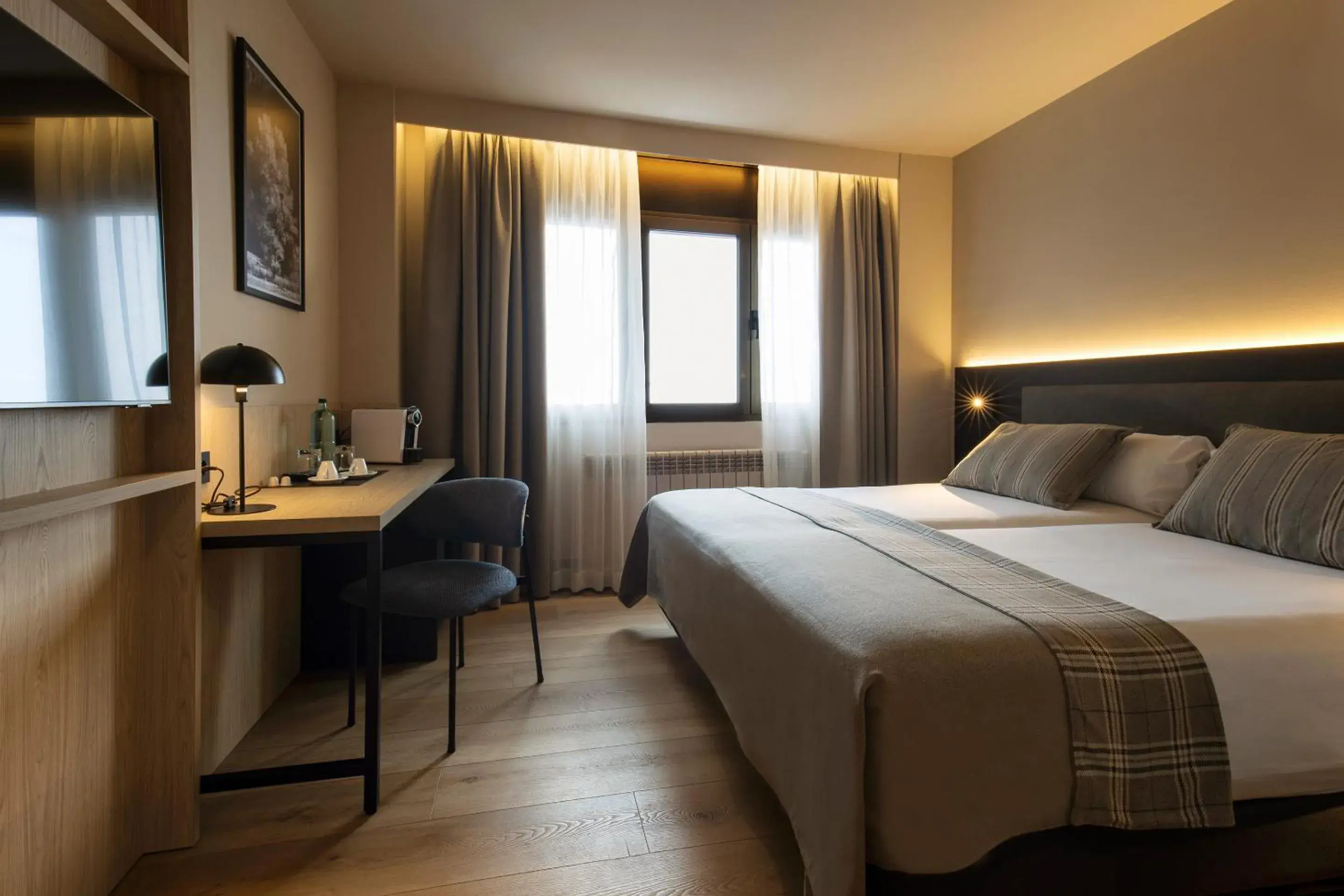 Bedroom, Bed in Hotel Màgic Pas by Nexta Bedroom, Bed in Hotel Màgic Pas by Nexta