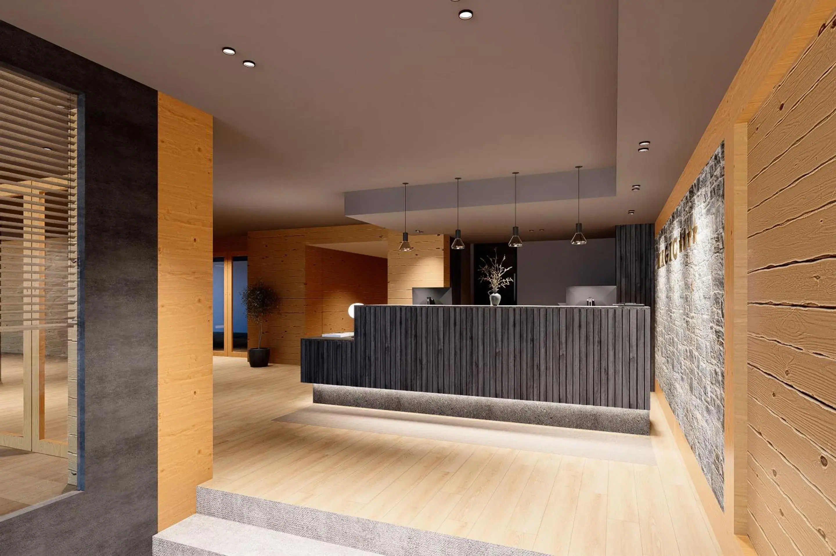 Lobby or reception in Hotel Màgic Pas by Nexta Lobby or reception in Hotel Màgic Pas by Nexta