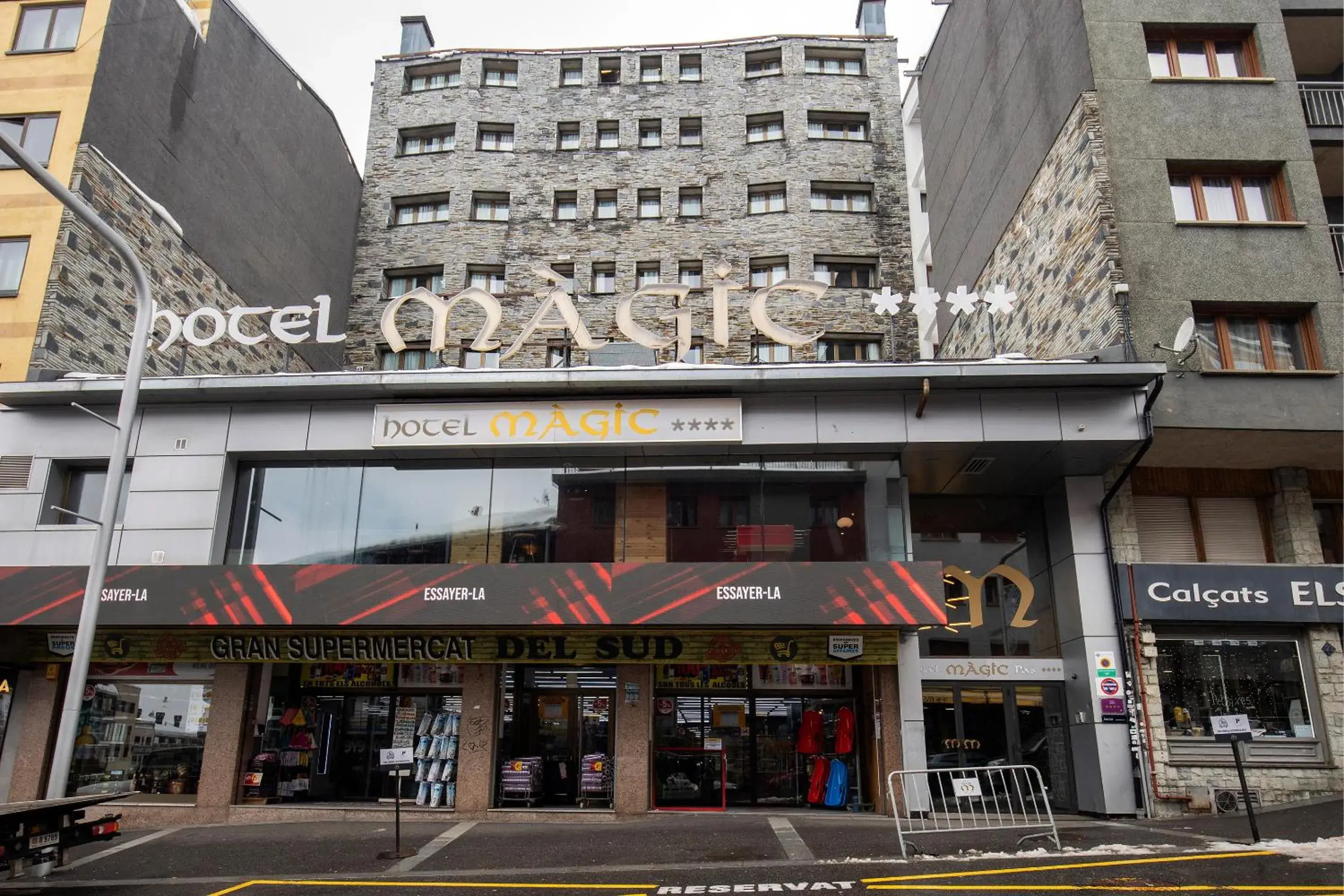 Facade/entrance in Hotel Màgic Pas by Nexta Facade/entrance in Hotel Màgic Pas by Nexta