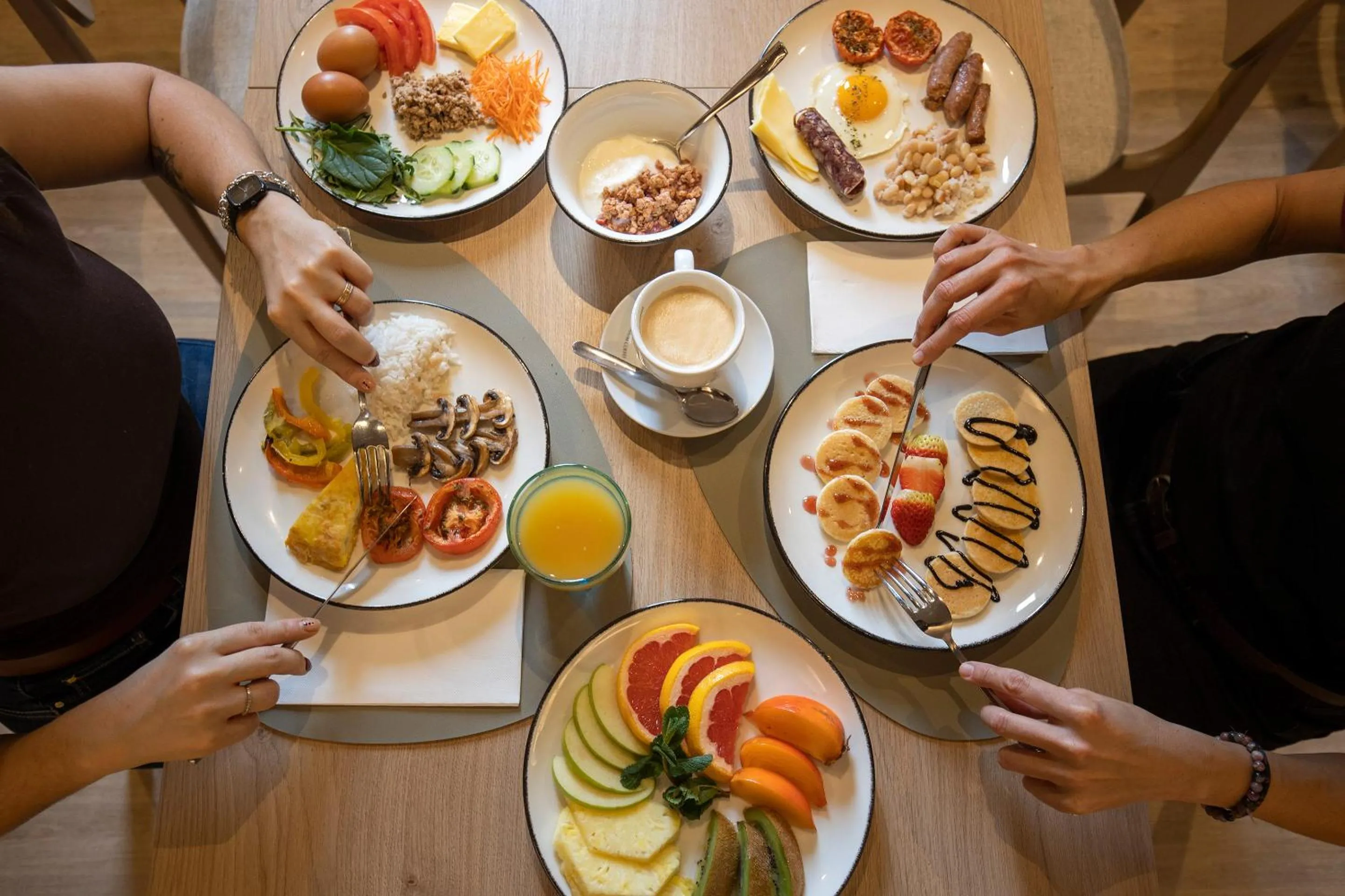 Buffet breakfast in Hotel Màgic Pas by Nexta