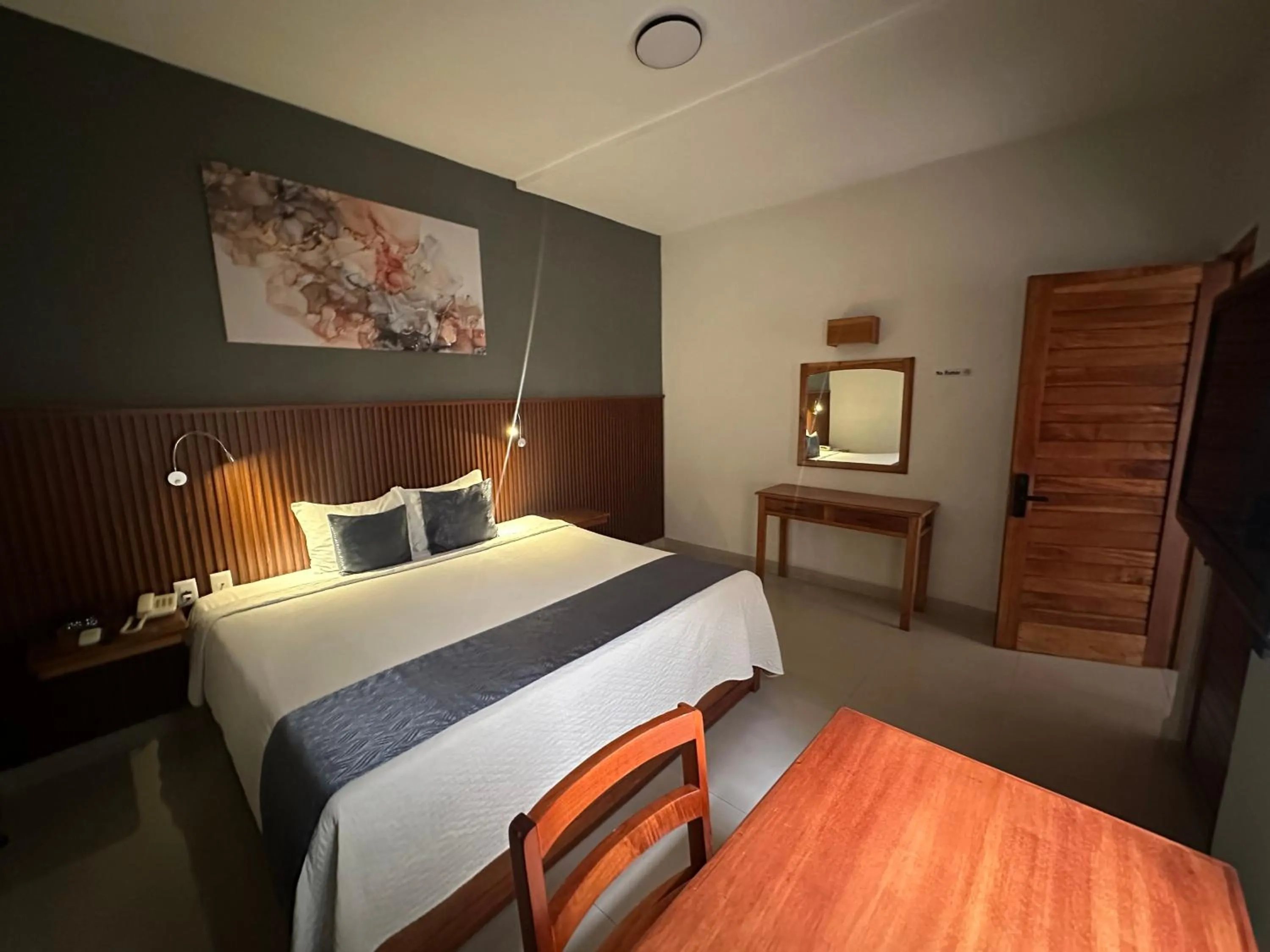 Bed in Hotel Pastora