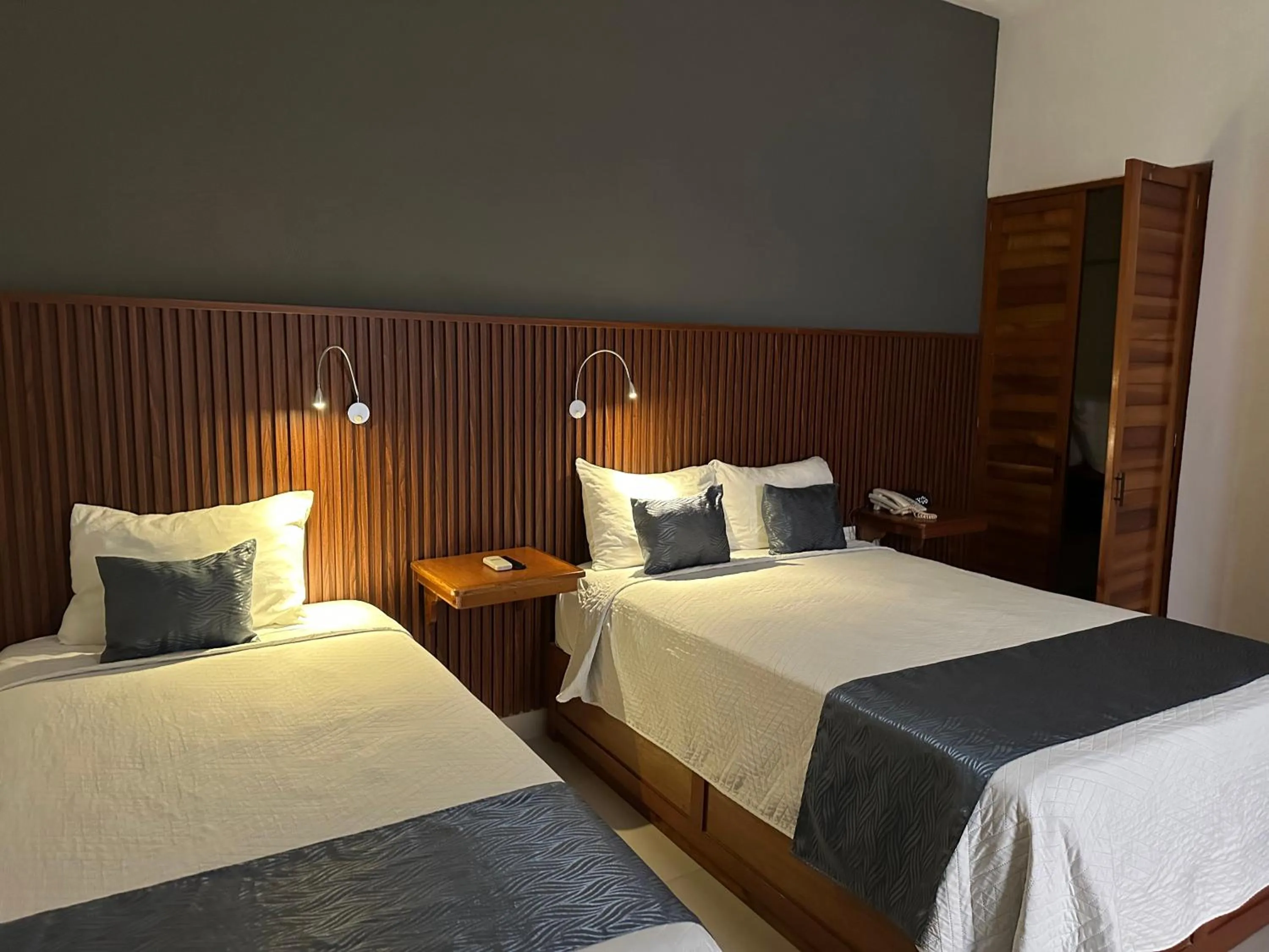 Bed in Hotel Pastora